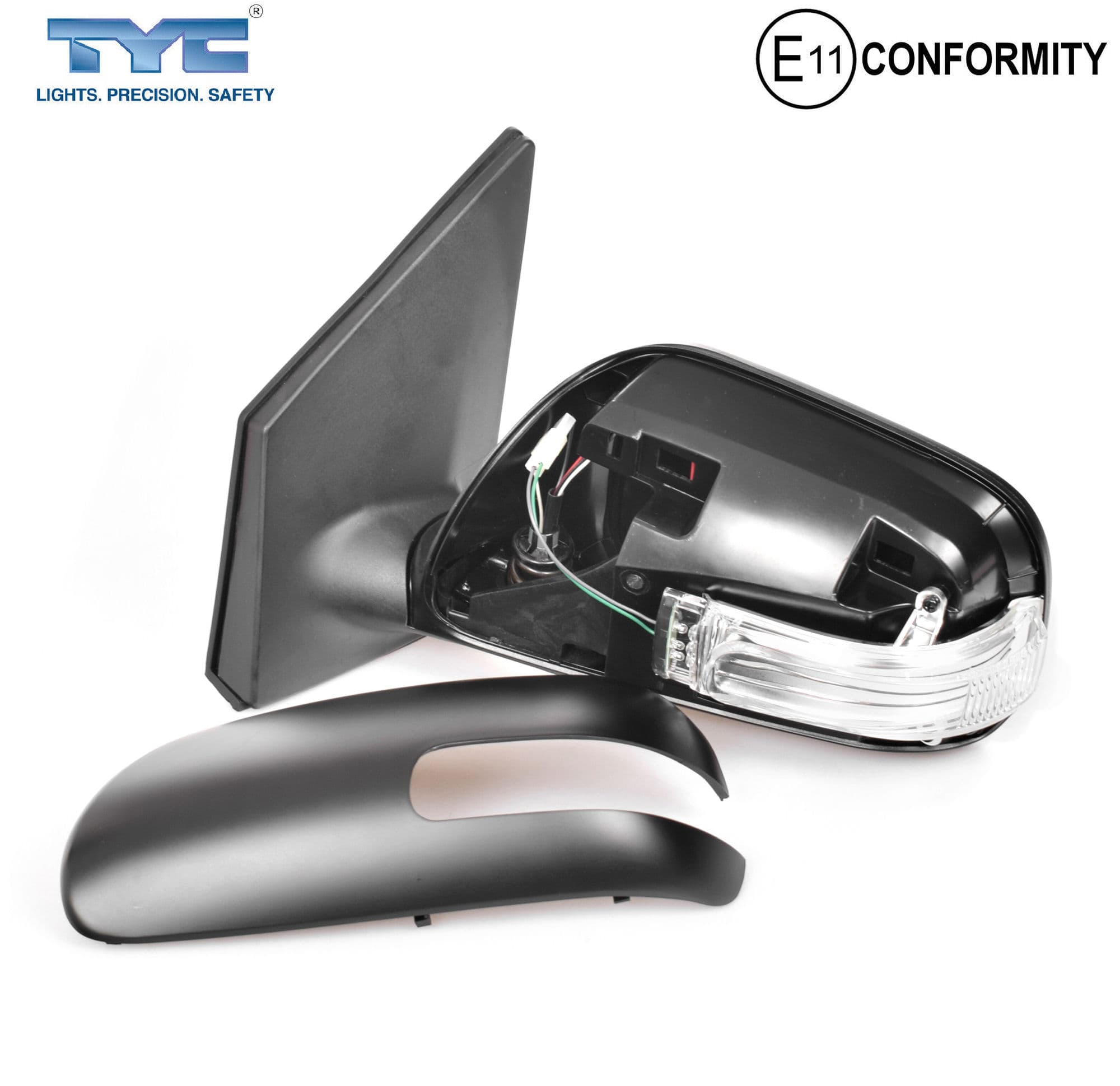 TYC LH Left Hand Door Mirror 5Pins For Toyota Corolla ZRE152 Sedan 10~13 *Emark
