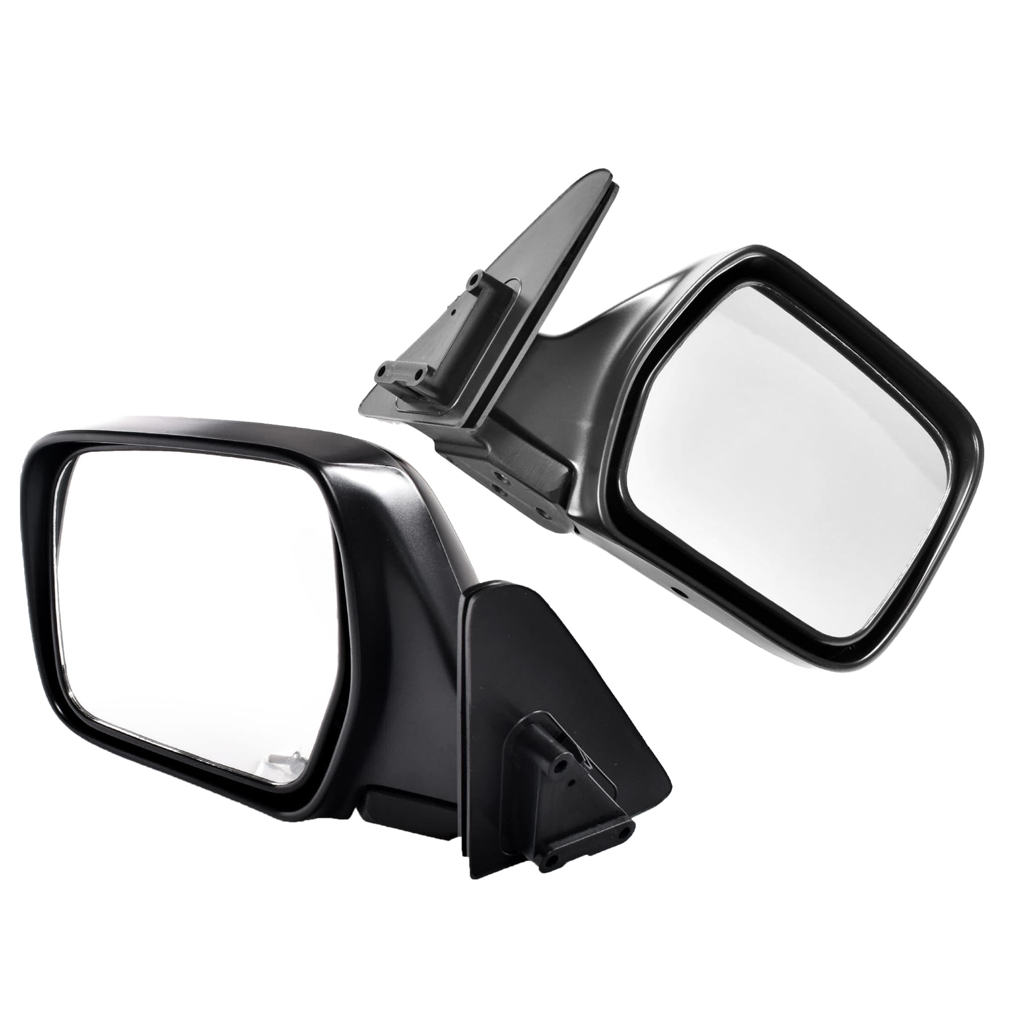 Pair of LH+RH Manual Door Mirror Flat For Toyota Landcruiser 80 Series 1990~1998