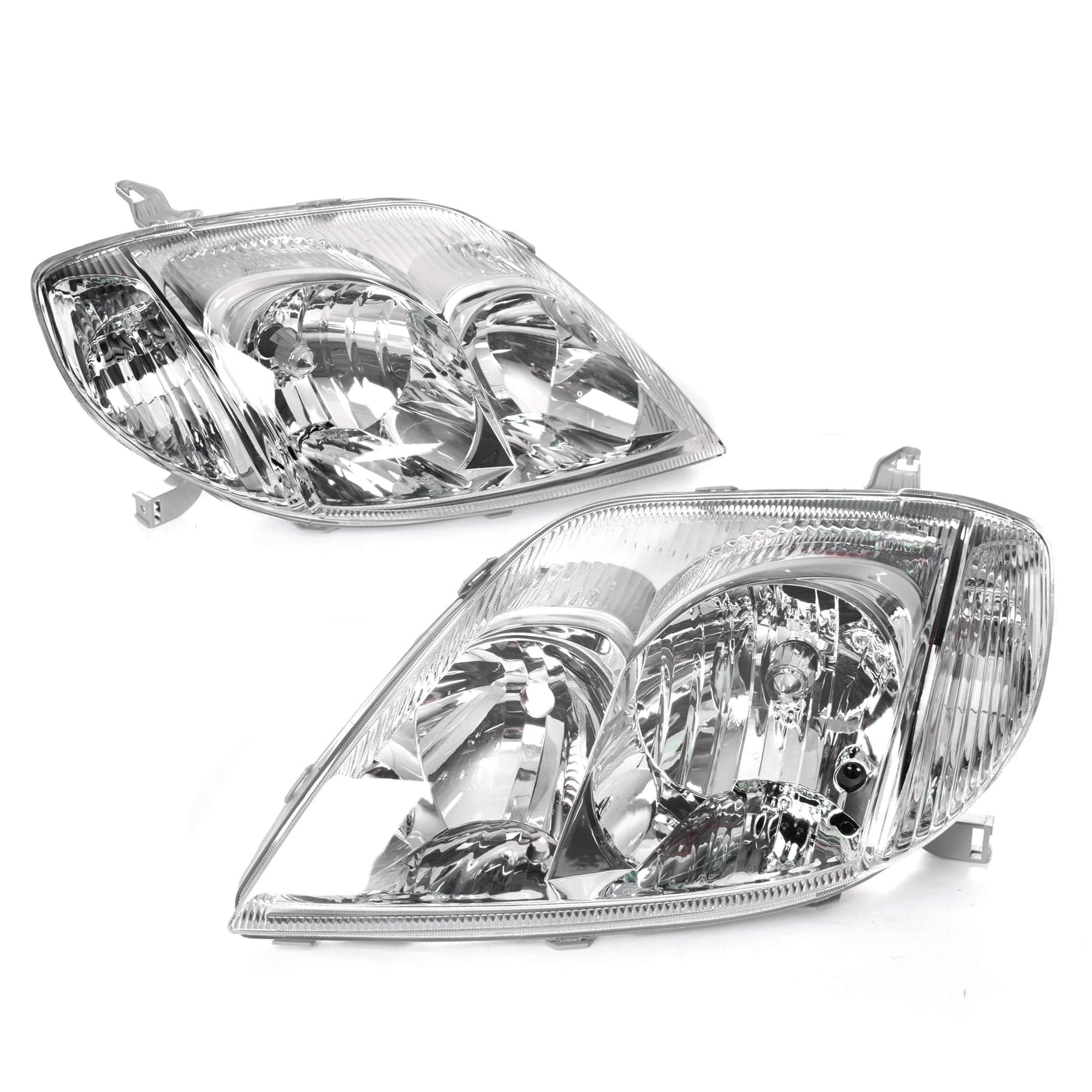 TYC Pair LH+RH Head Light Lamp For Toyota Corolla ZZE122 Hatch 01~04 *Emark