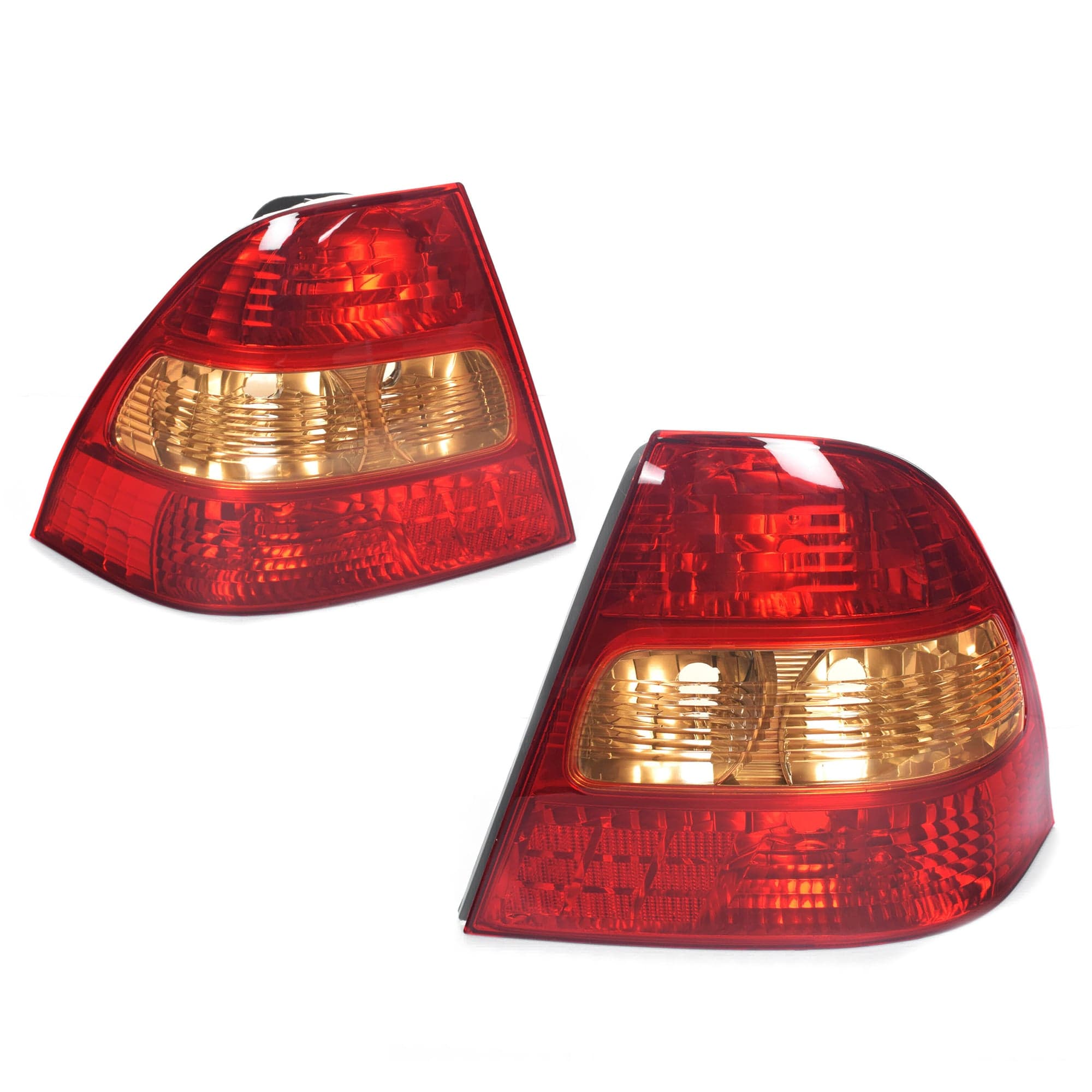 TYC Pair LH+RH Tail Light Rear Lamp For Toyota Corolla ZZE122 Sedan 00~04