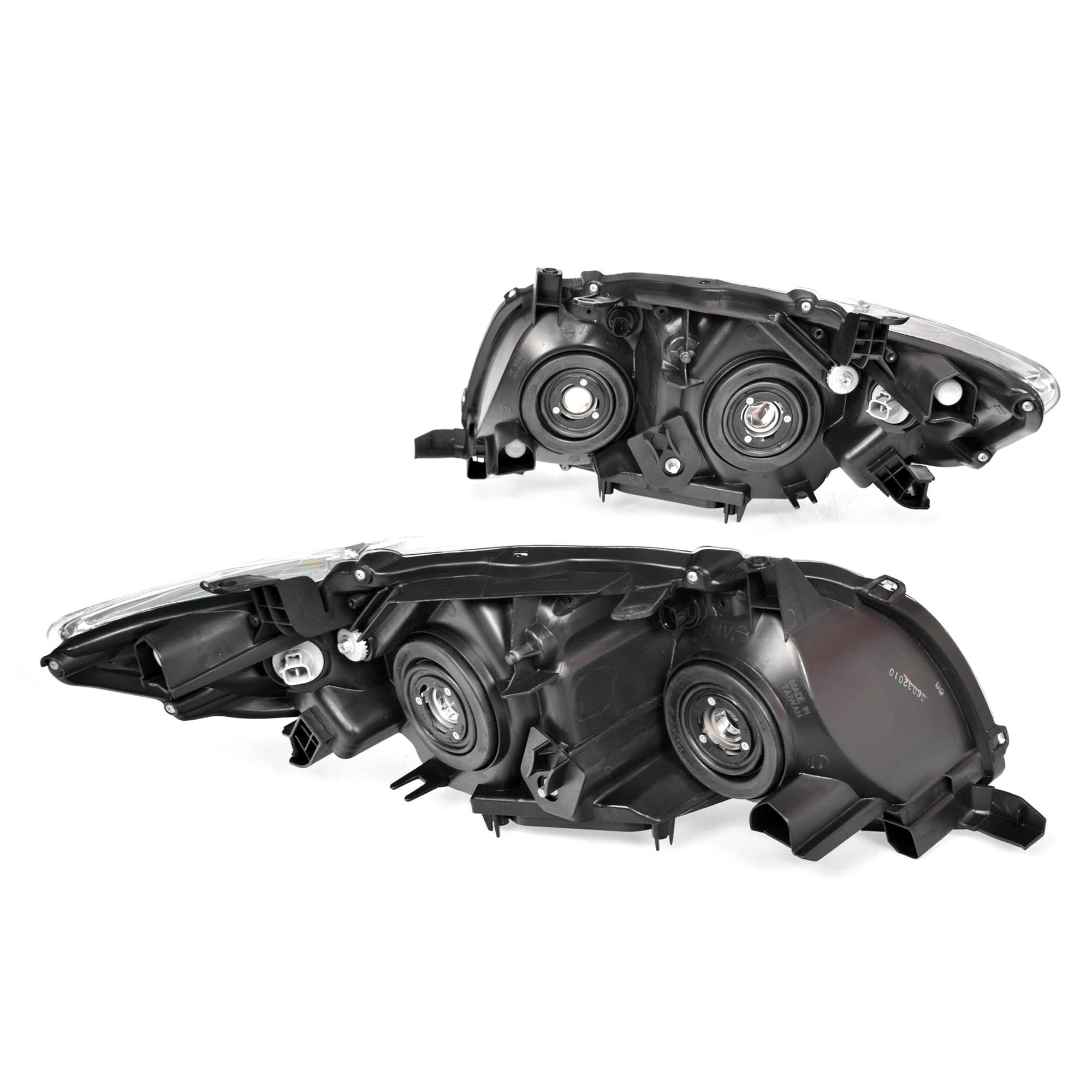 TYC Pair LH+RH Head Light Non Xenon For Toyota Corolla ZRE152 Sedan 07~10 *Emark view 2
