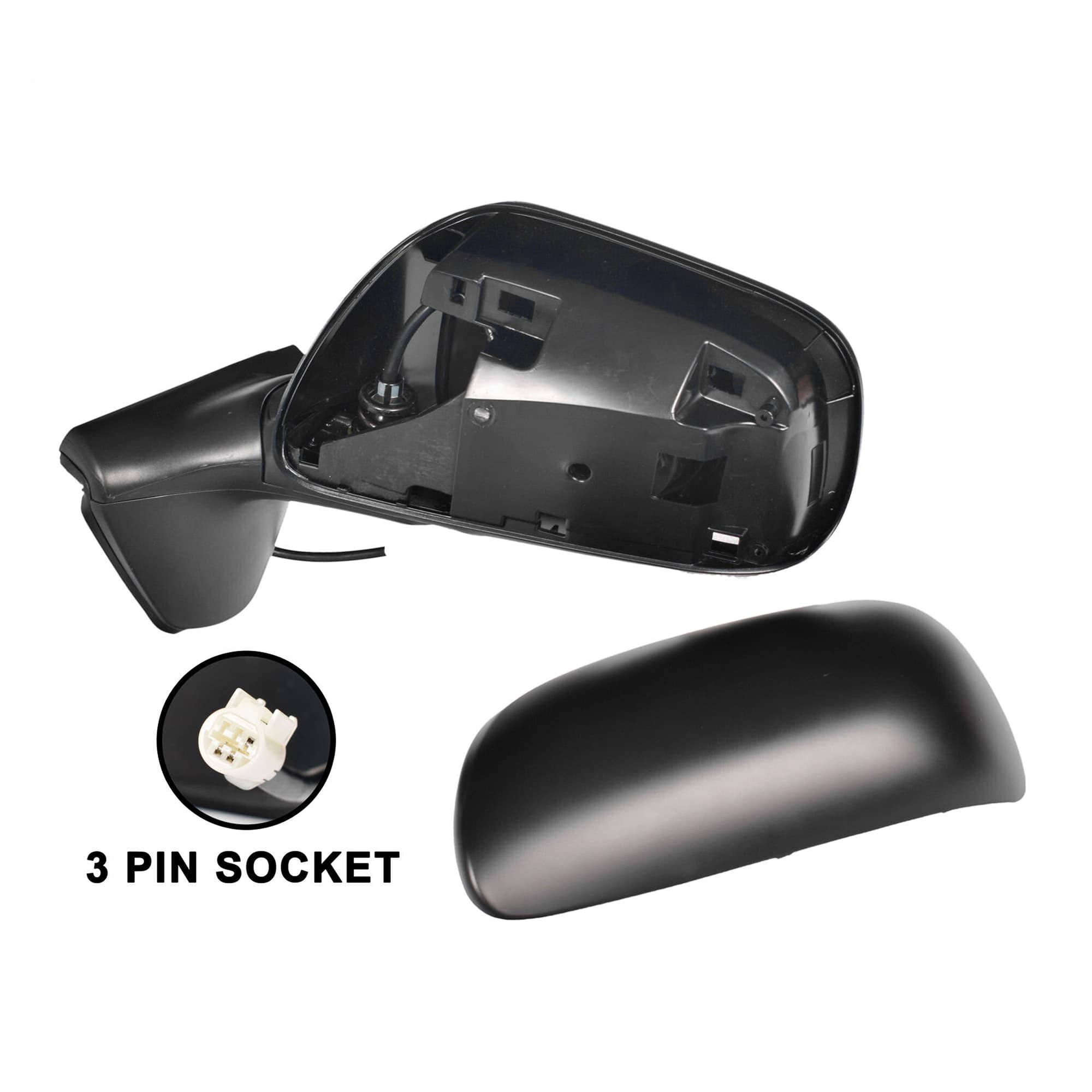 TYC LH Left Electric Door Mirror For Toyota Corolla ZRE152 Hatch 07~09 *Emark