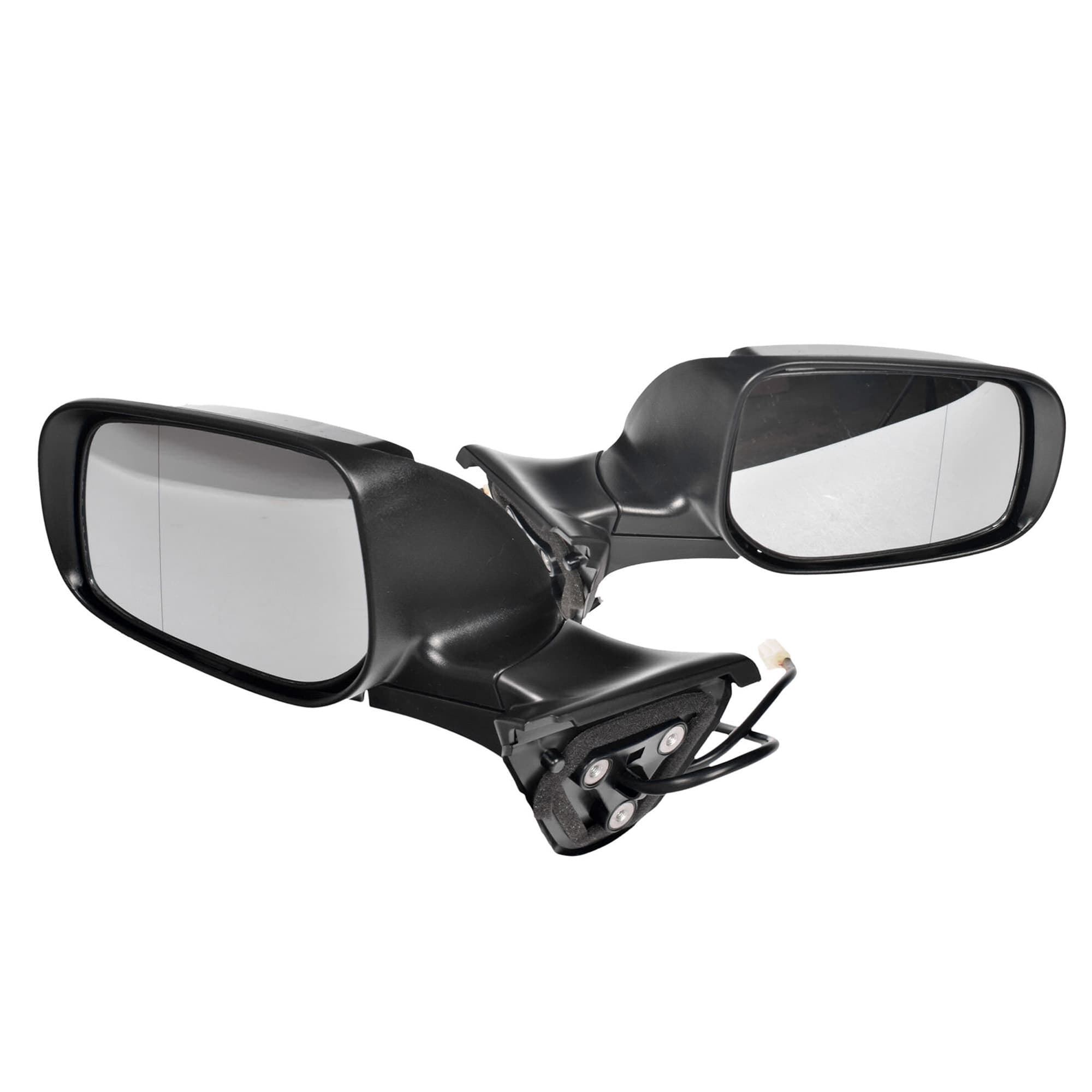 TYC Pair LH+RH Electric Door Mirror For Toyota Corolla ZRE152 Hatch 07~09 *Emark view 2