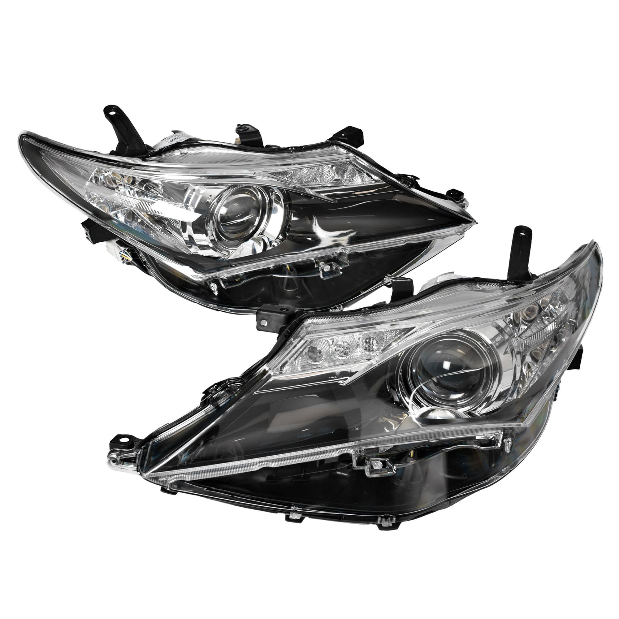 TYC Pair LH+RH Head Light Lamp For Toyota Corolla ZRE182 5Dr Hatch 12~15 *Emark
