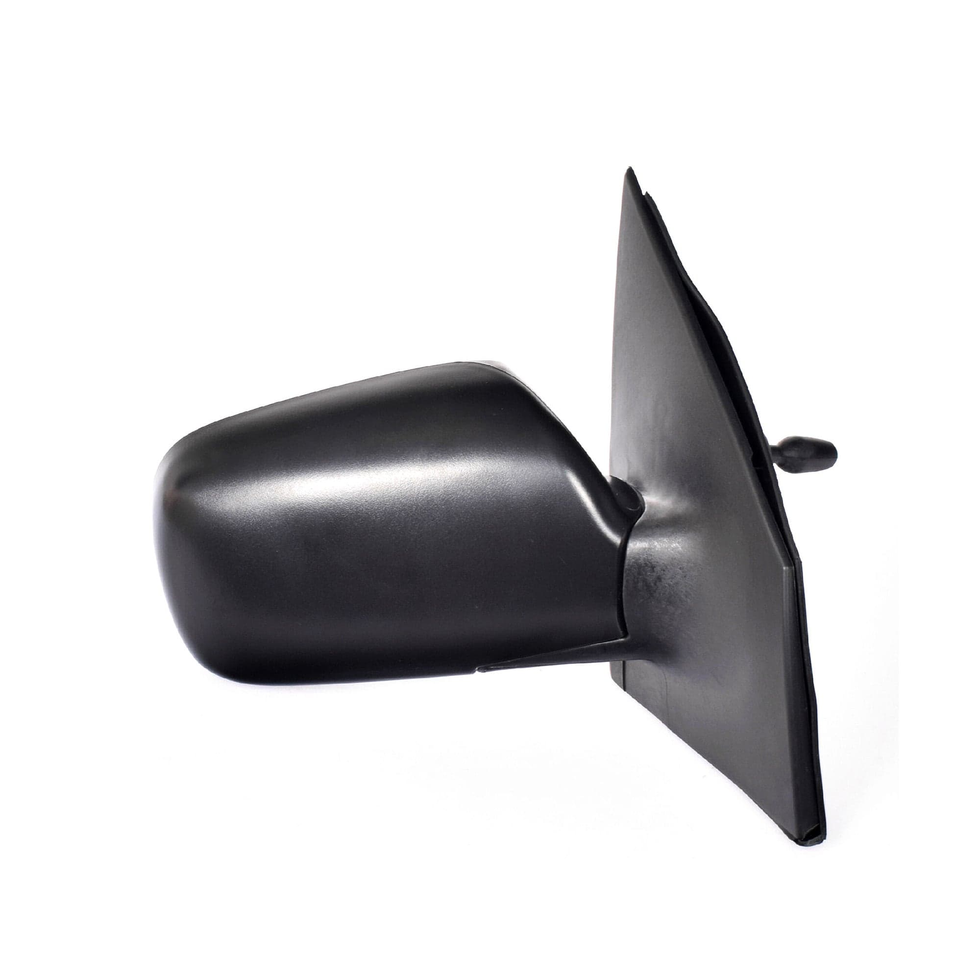 TYC RH Right Hand Manual Door Mirror Black For Toyota Echo 1999-2005