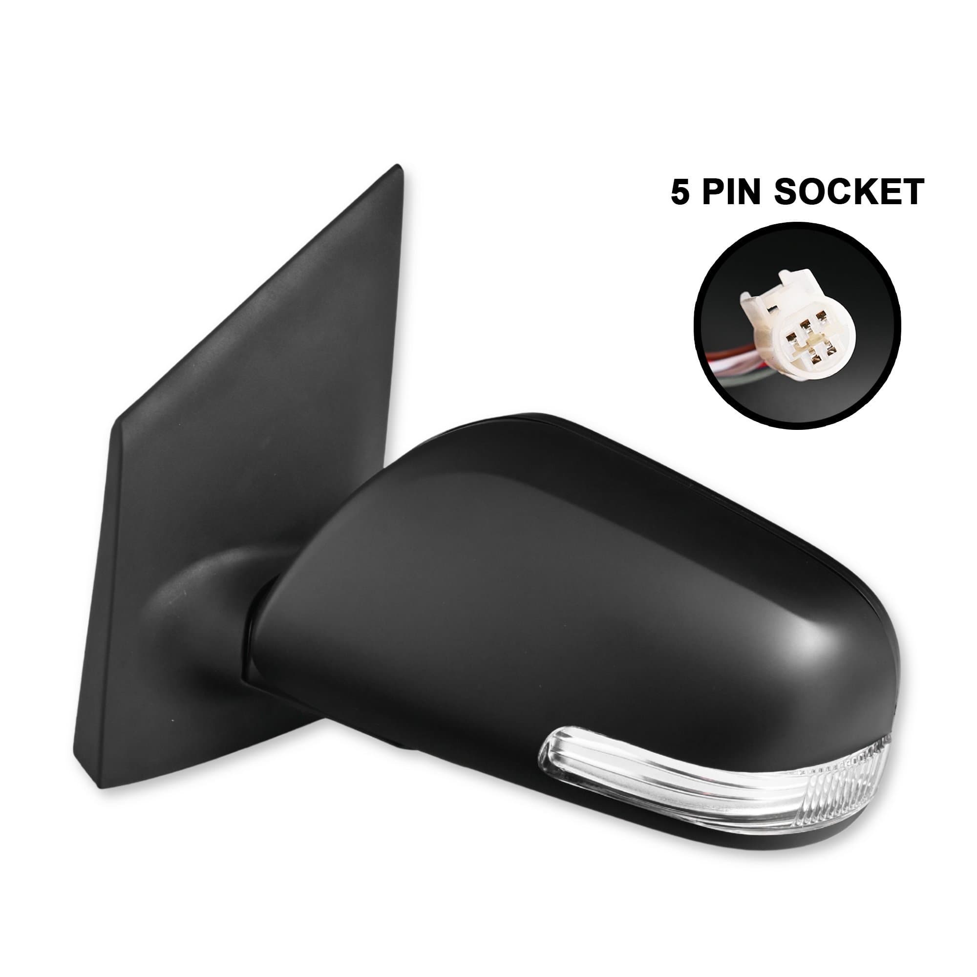 TYC LH Left Door Mirror Wth Light For Toyota Yaris NCP93 Sedan 08~17 *Emark