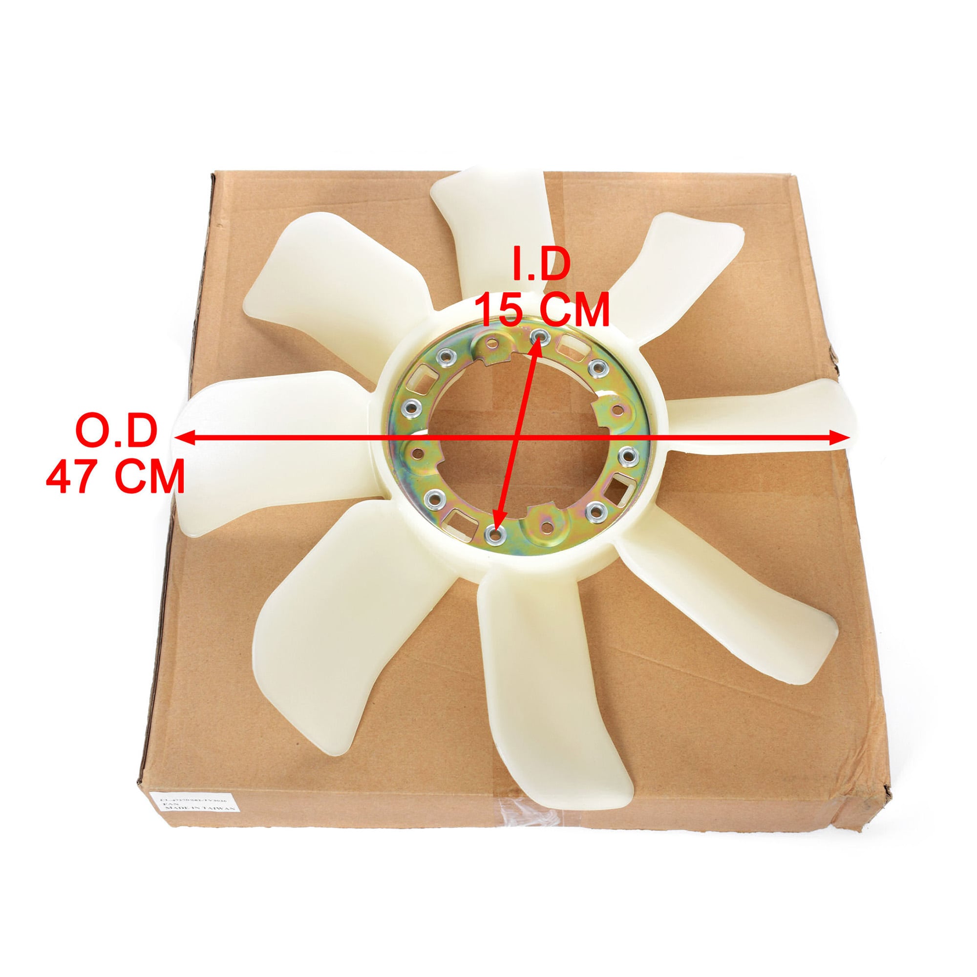 Radiator Thermo Cooling Fan Blades For Toyota Landcruiser 70 80 Series 1985~2007 view 2