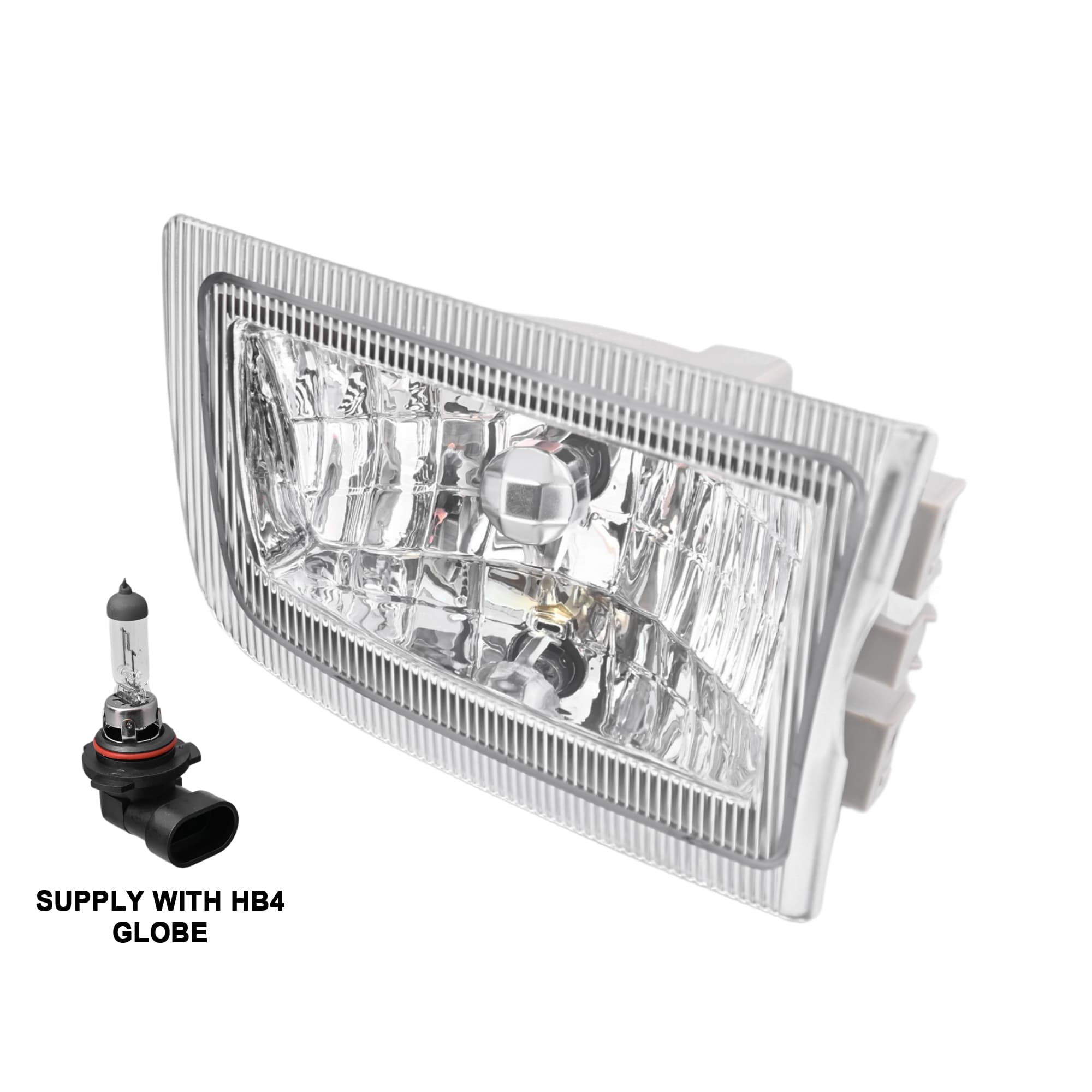RH Right Fog Light Bar Lamp With Globe For Toyota Landcruiser Prado J95 99~02