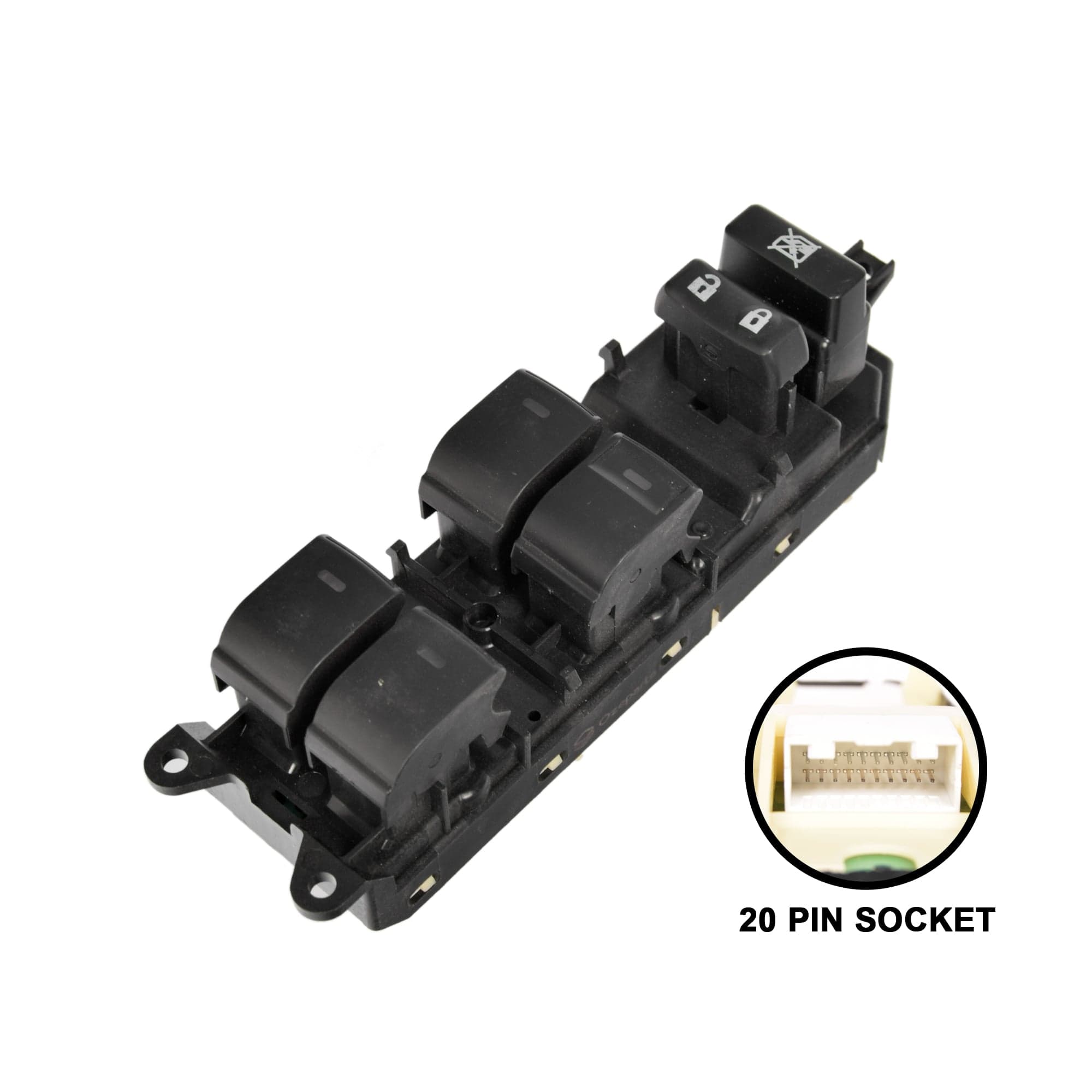 Electric Power Master Window Switch For Toyota Landcruiser 200 Series