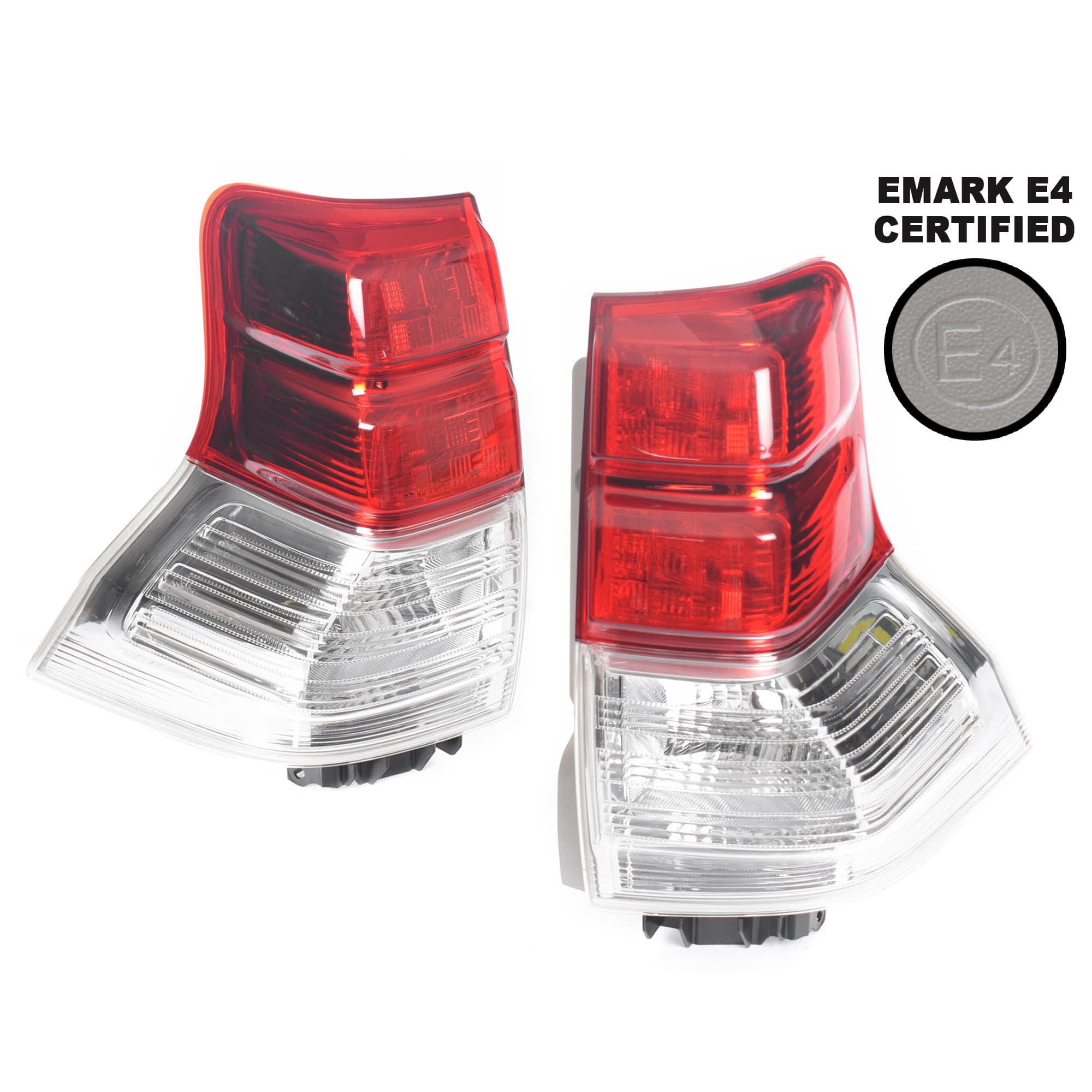 TYC Pair LH+RH Tail Light LED For Toyota Landcruiser Prado J150 09~13 *Emark