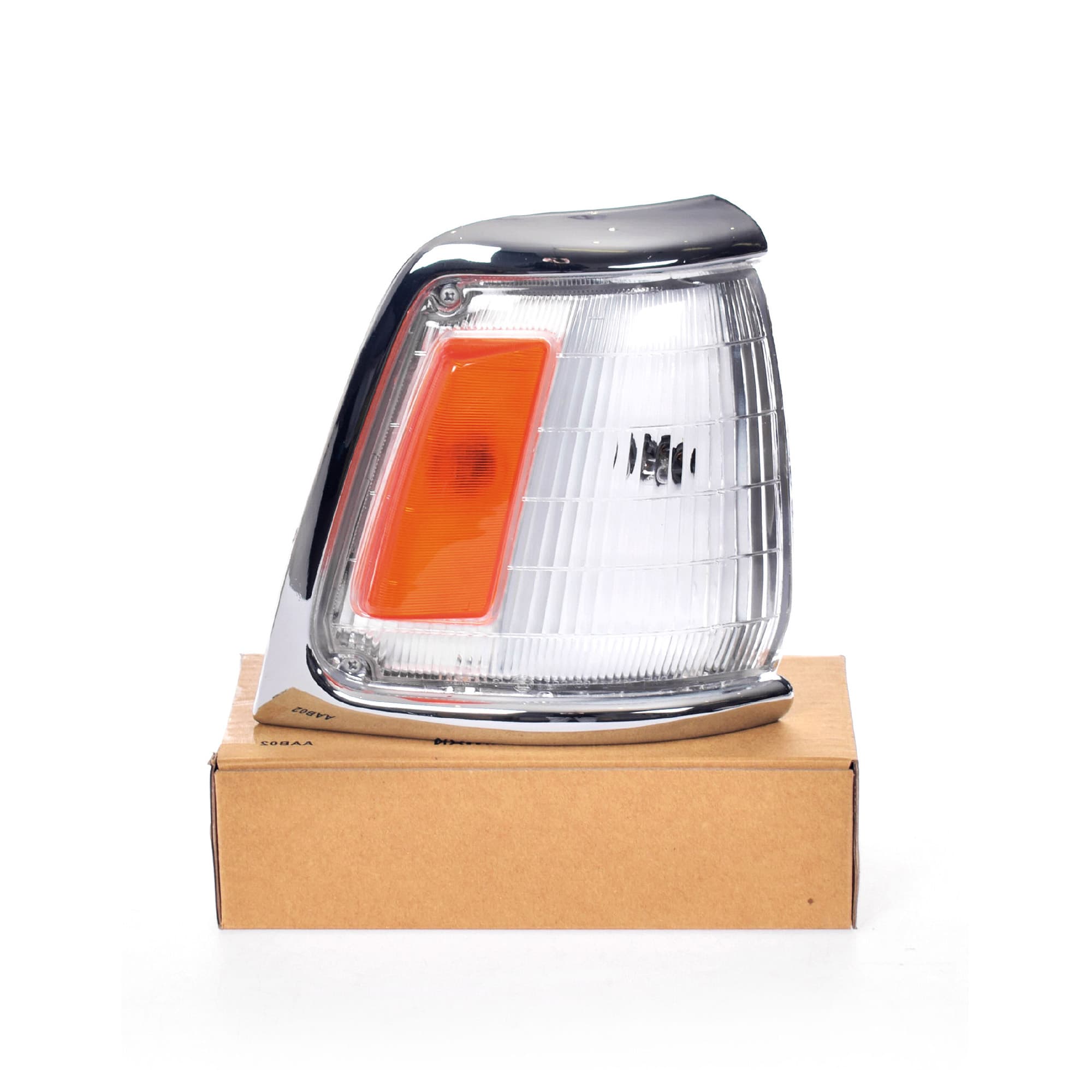 RH Right Hand Corner Light Indicator Lamp Chrome For Toyota Hilux 1988~1991 2WD