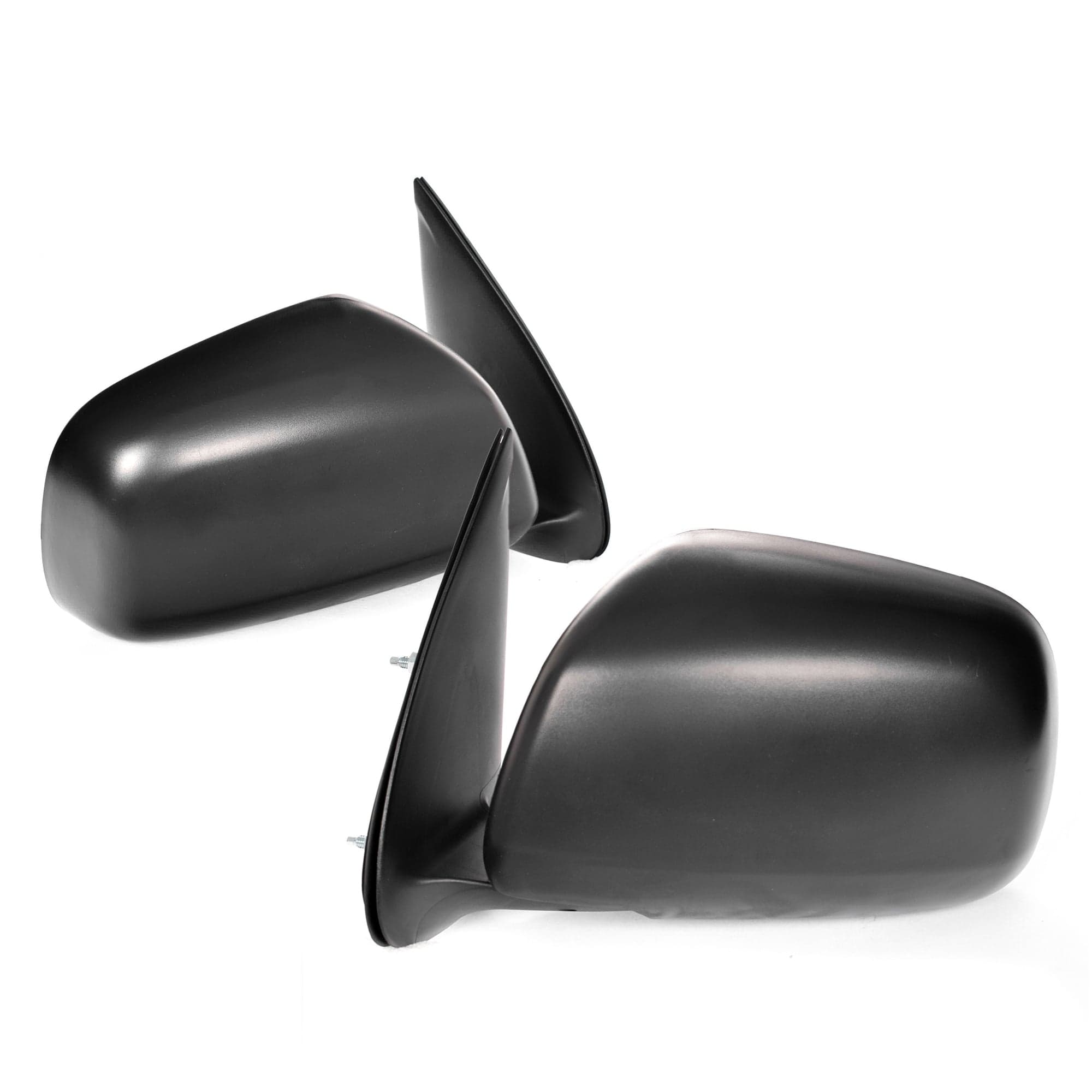 TYC Pair LH+RH Manual Door Mirror Black For Toyota Hilux Ute 05~15 *Emark