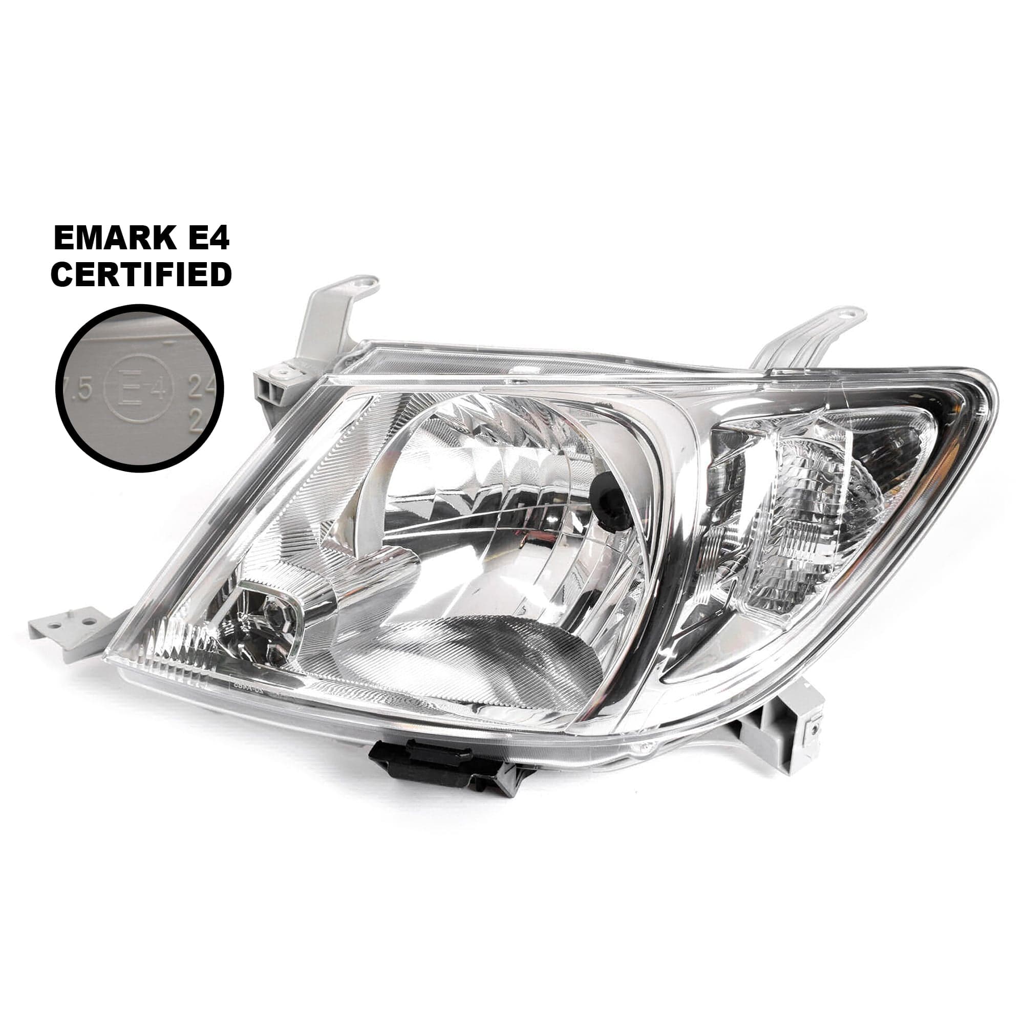 TYC LH Left Hand Head Light Lamp (curved) For Toyota Hilux Ute 08~12 *Emark