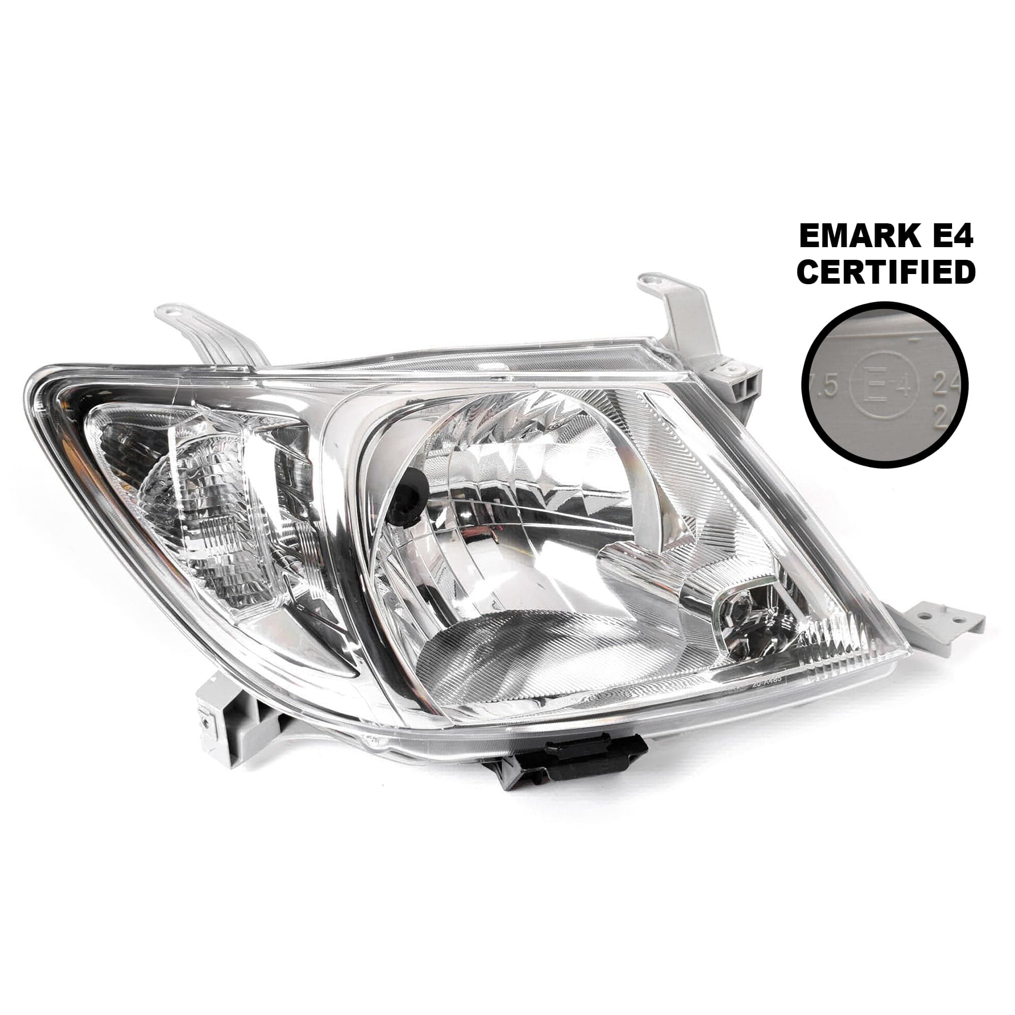 TYC RH Right Hand Head Light Lamp (curved) For Toyota Hilux Ute 08~12 *Emark