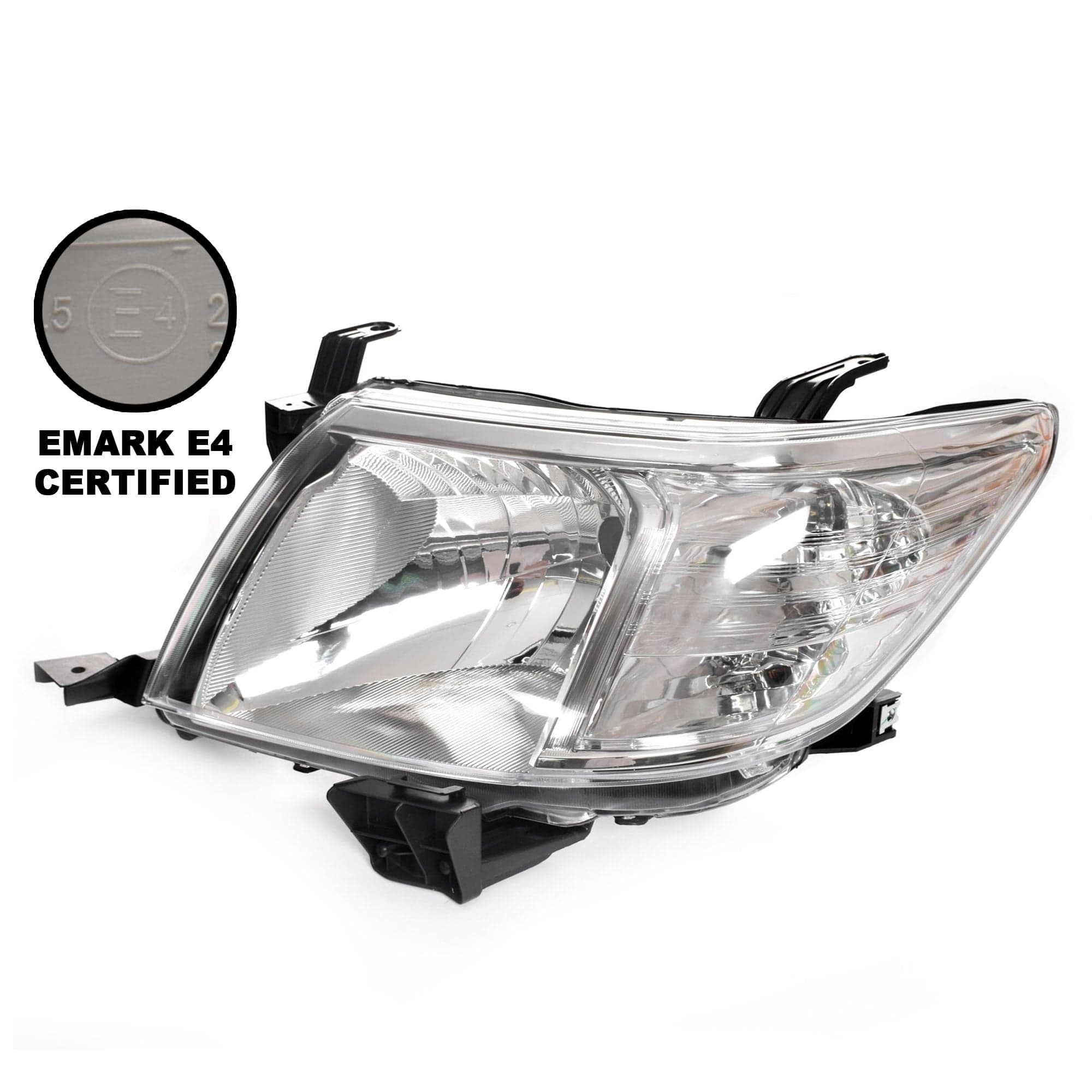 TYC LH Left Hand Head Light Lamp Chrome For Toyota Hilux 11~15 *Emark