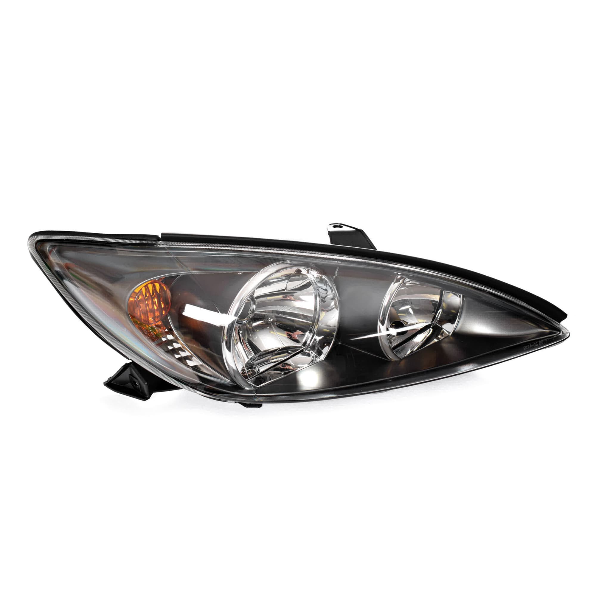 TYC RH Right Hand Head Light Lamp Black For Toyota Camry CV36 02~04 *Emark view 2