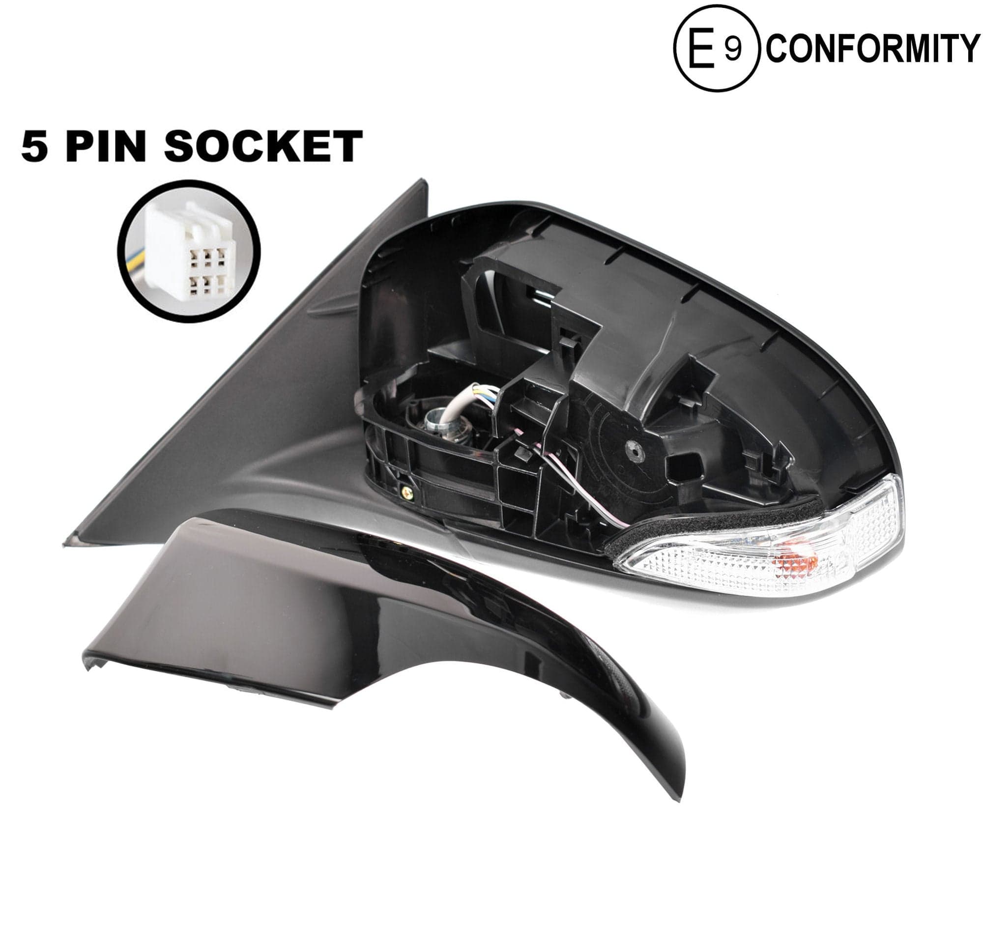LH Left Hand Electric Door Mirror No Blindspot For Toyota Camry ASV50