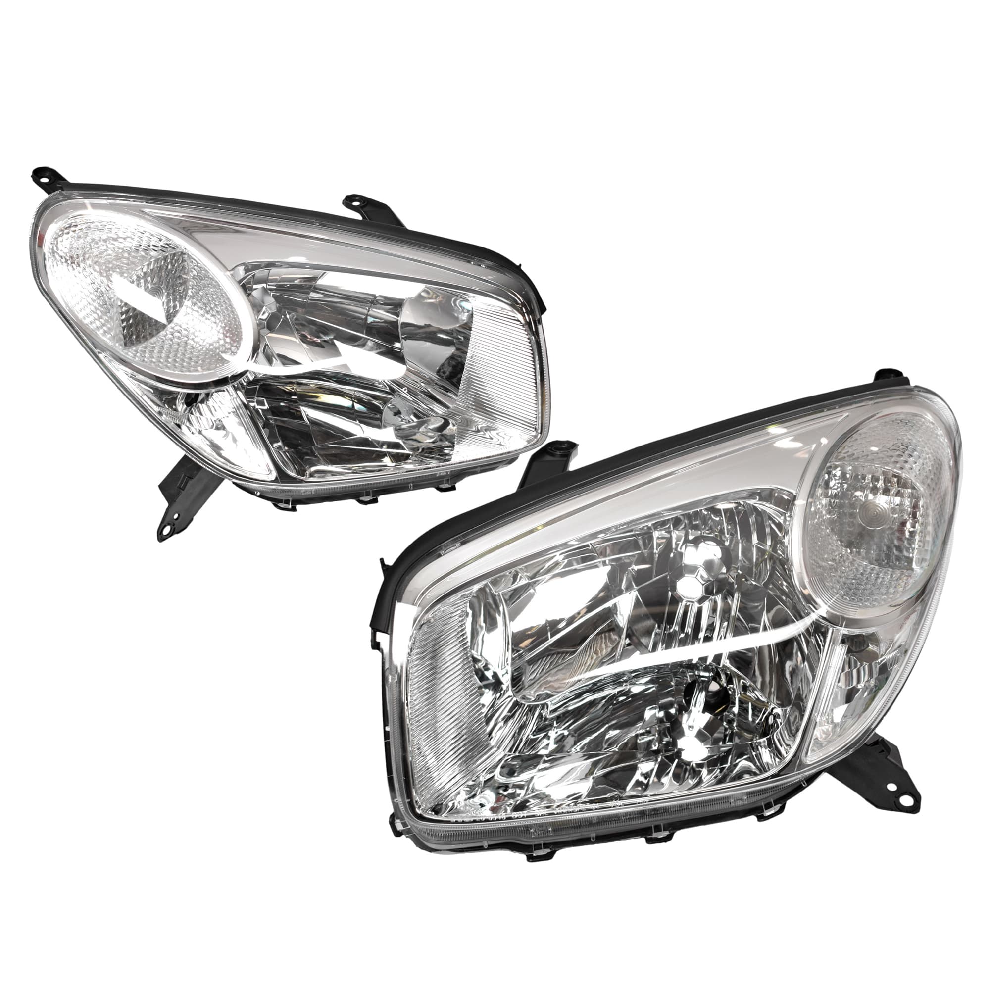 TYC Pair LH+RH Head Light Lamp For Toyota RAV4 ACA20 03~05 *Emark