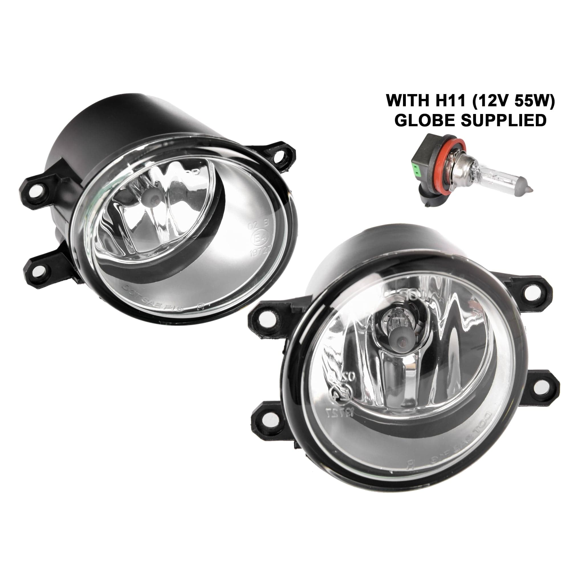 Pair LH+RH Fog Light Spot Lamp For Toyota RAV4 ACA30