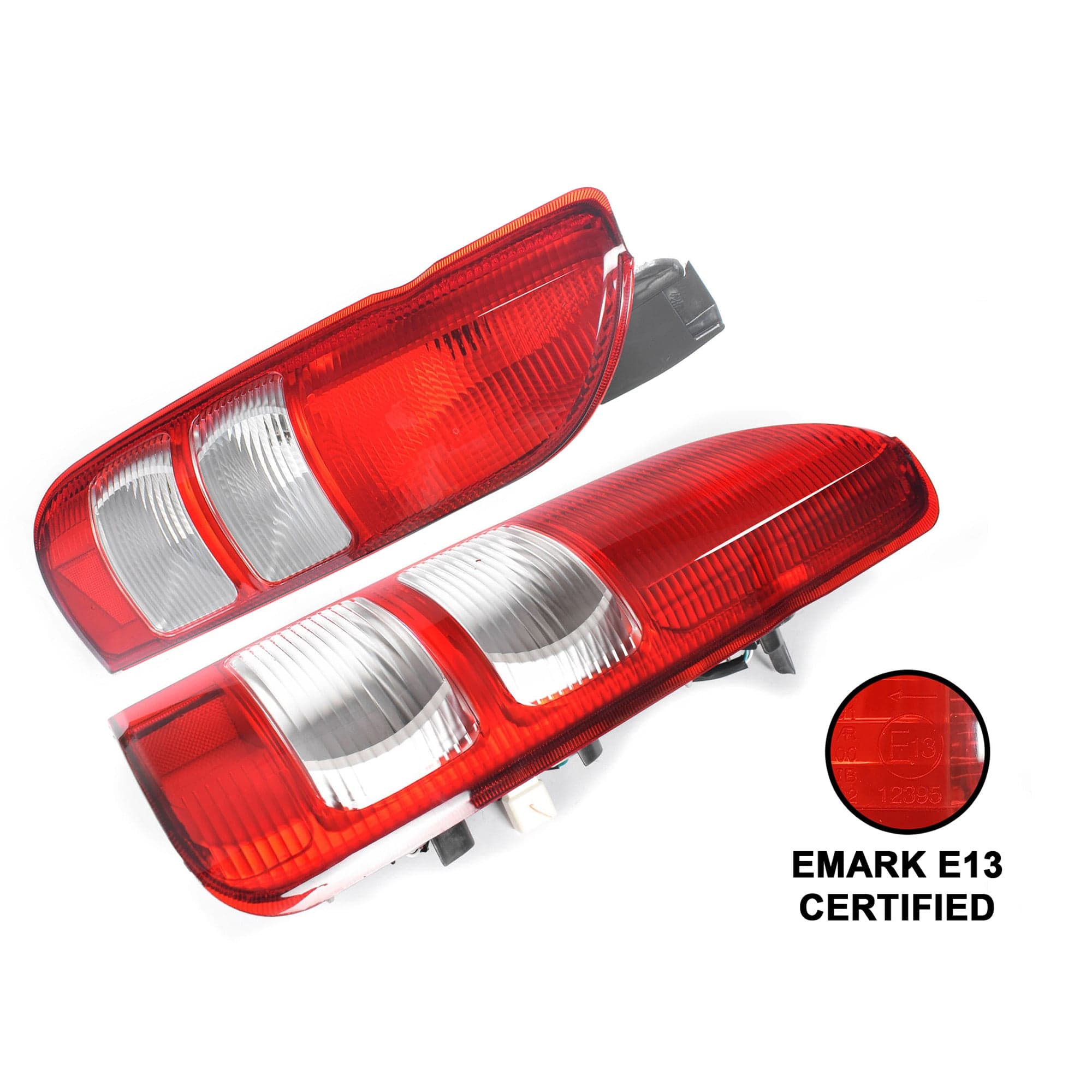 TYC Pair LH+RH Tail Light Assembly For Toyota Hiace Van Bus 05~19 *Emark