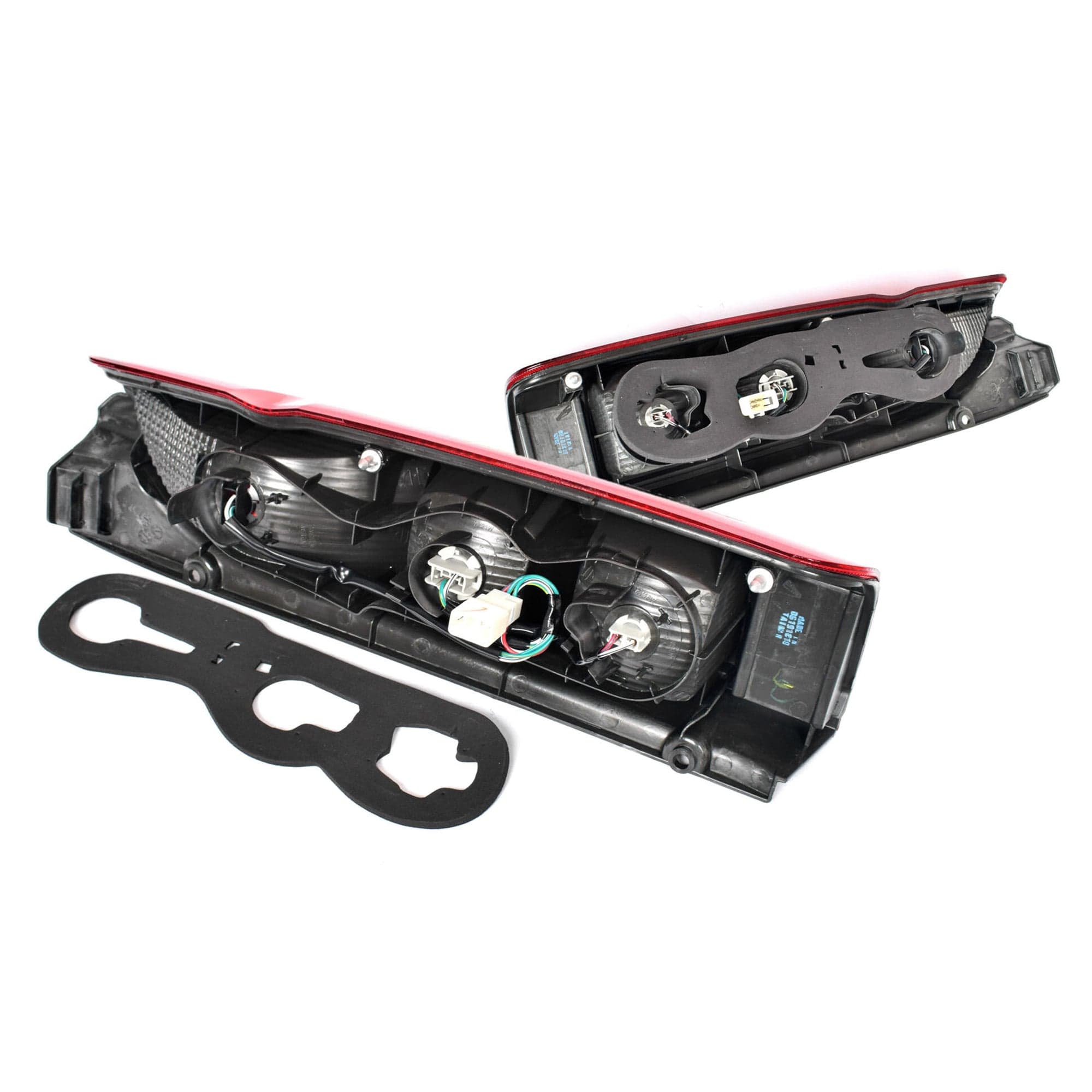 TYC Pair LH+RH Tail Light Assembly For Toyota Hiace Van Bus 05~19 *Emark view 2