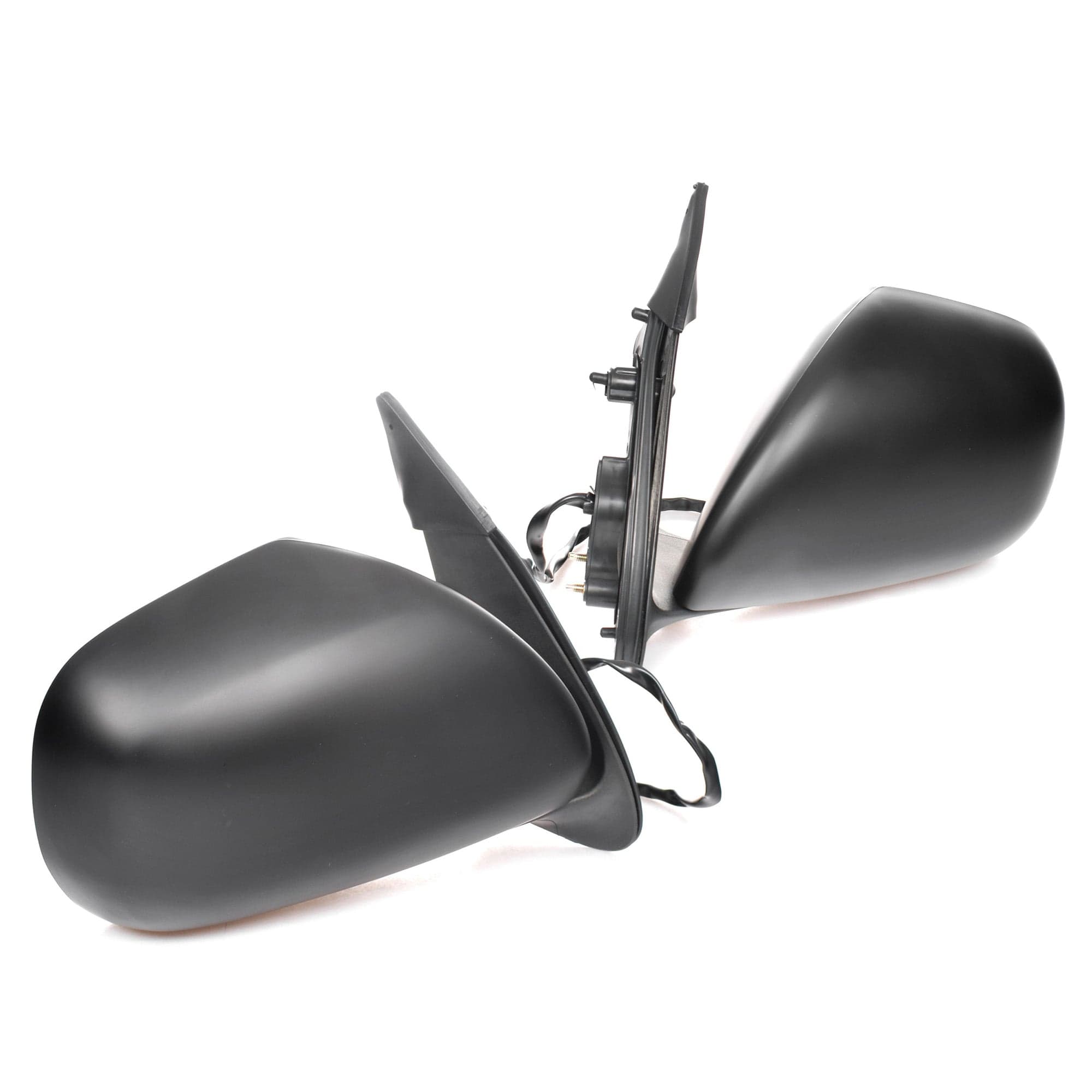 TYC Pair LH+RH Electric Door Mirror (Black) For Toyota Hiace Van 13~19 *Emark