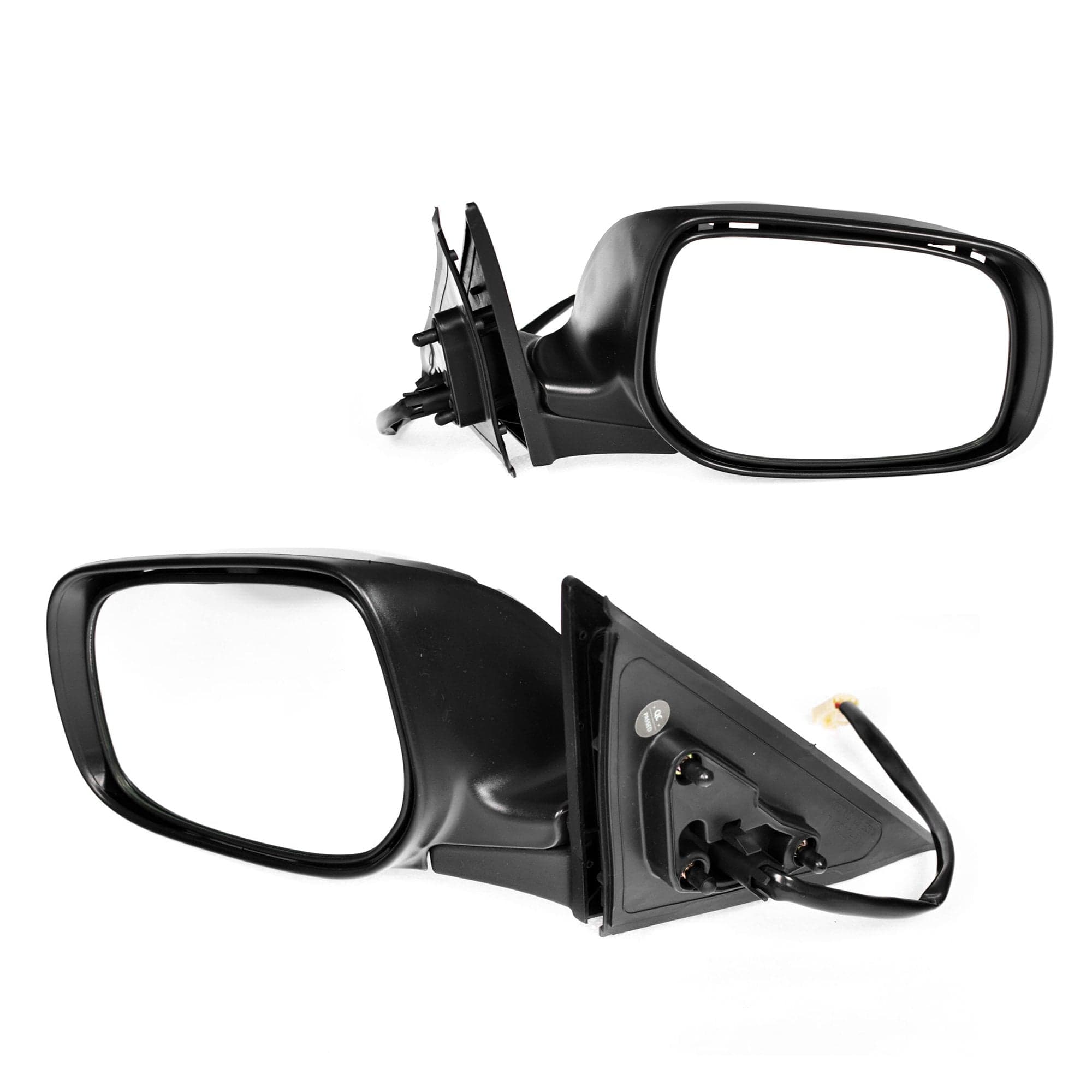 TYC Pair of LH+RH Electric Door Mirror Black Foc Toyota Camry CV 40 06~11 *Emark view 2