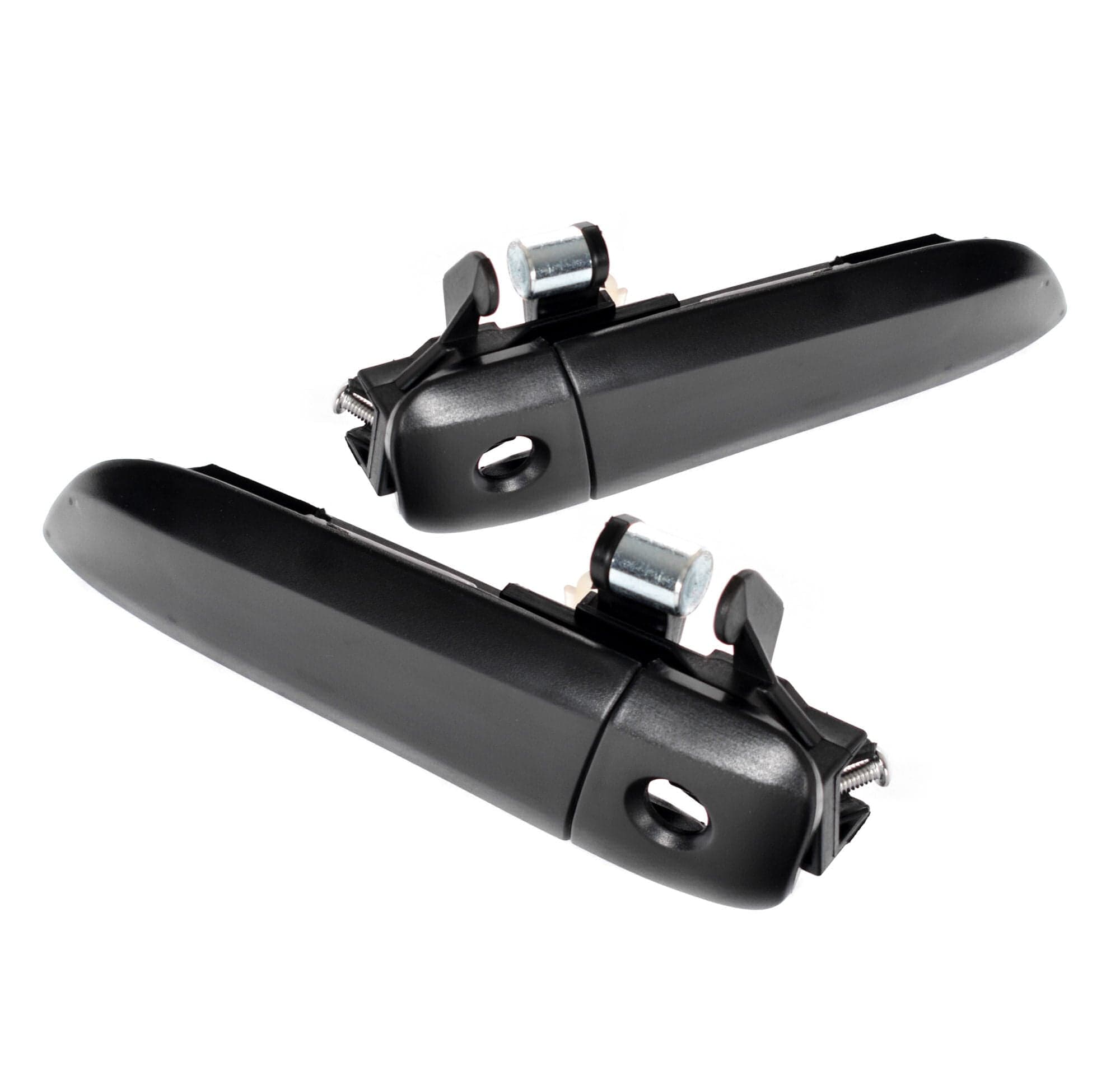 Pair of LH+RH FRONT Outer Door Handle Black For Toyota Hiace Van