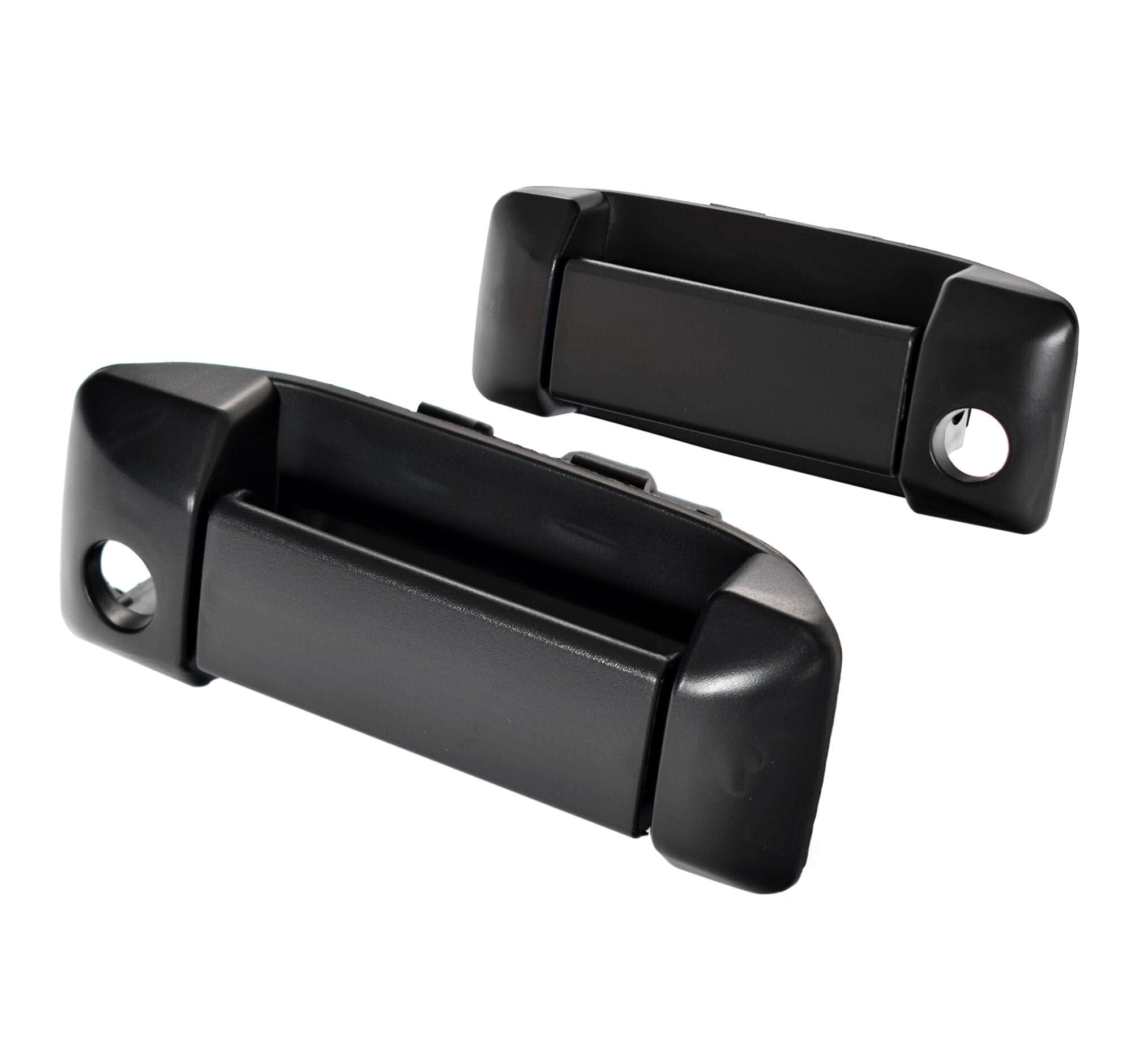 Pair LH+RH Outer SLIDING Door Handle Black For Toyota Hiace Van