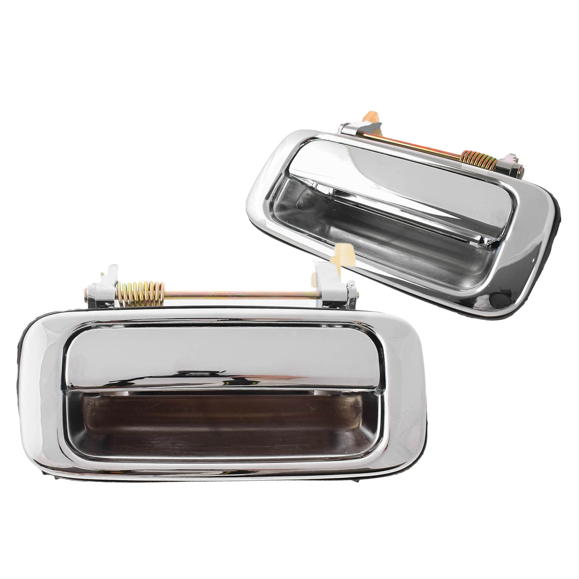 REAR Pair LH+RH OUTER Door Handle For Toyota LandCruiser 80 Series 90~98 Chrome