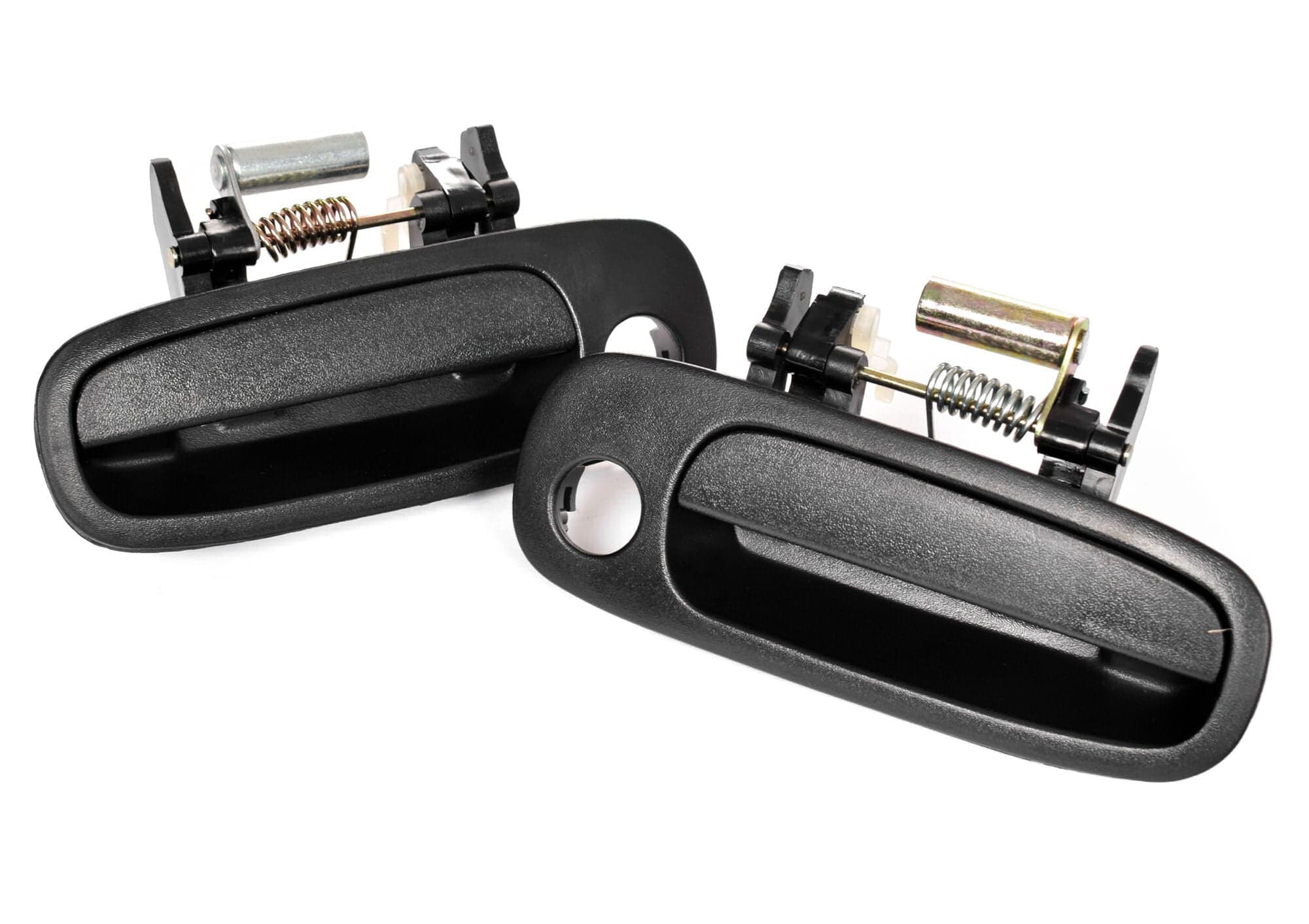 FRONT Pair of LH+RH OUTER Door Handle (Black) For Toyota Corolla AE112 98~01