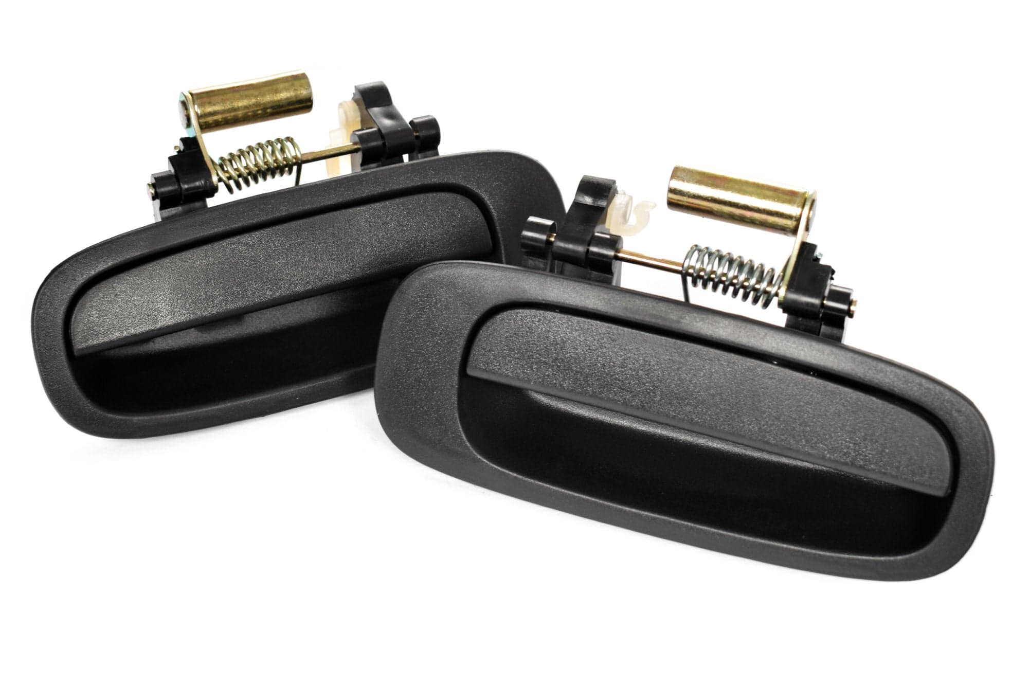 REAR Pair of LH+RH OUTER Door Handle (Black) For Toyota Corolla AE112 1998~2001