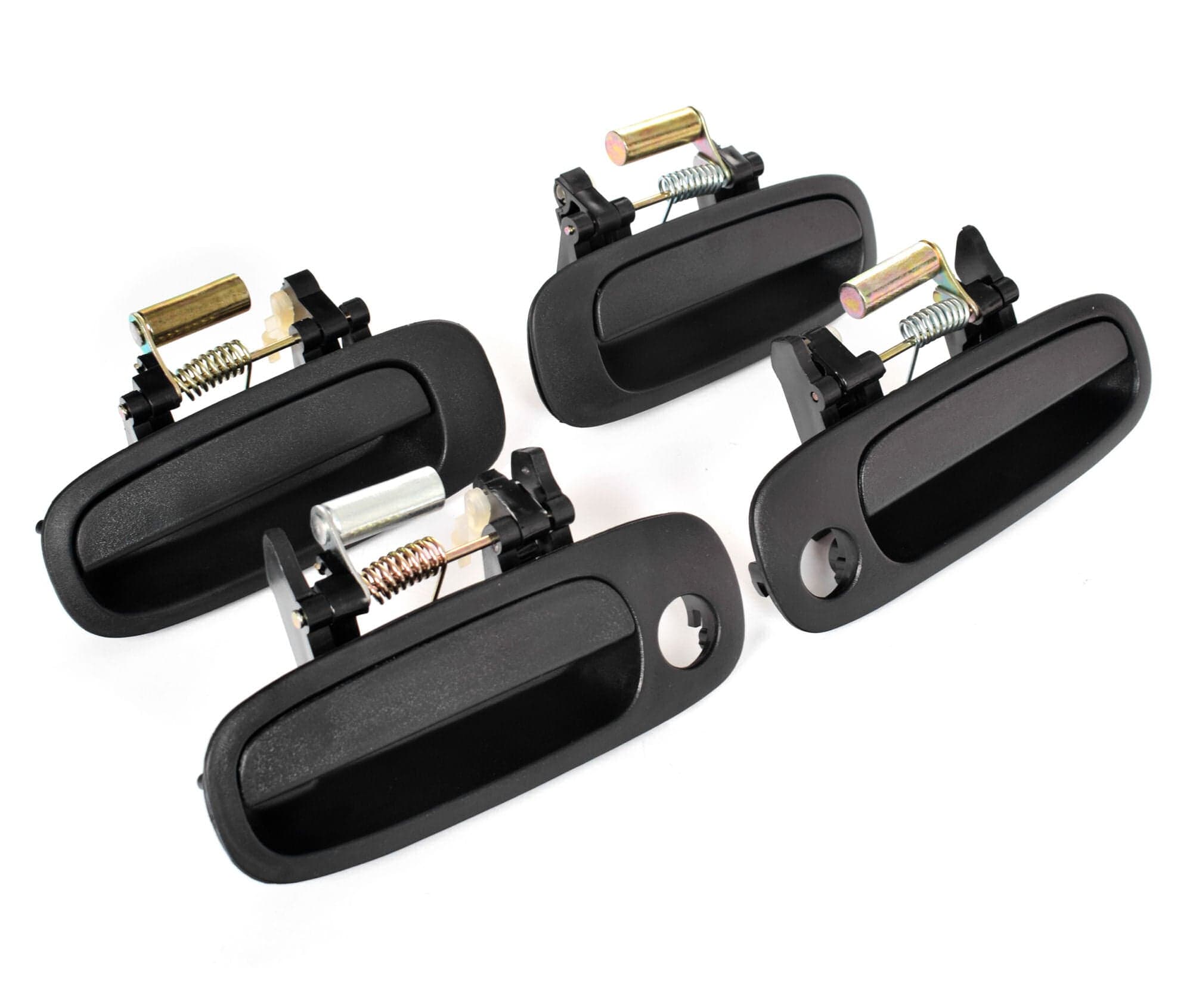 Set 4 Pcs OUTER Door Handle (Black) For Toyota Corolla AE112 1998~2001