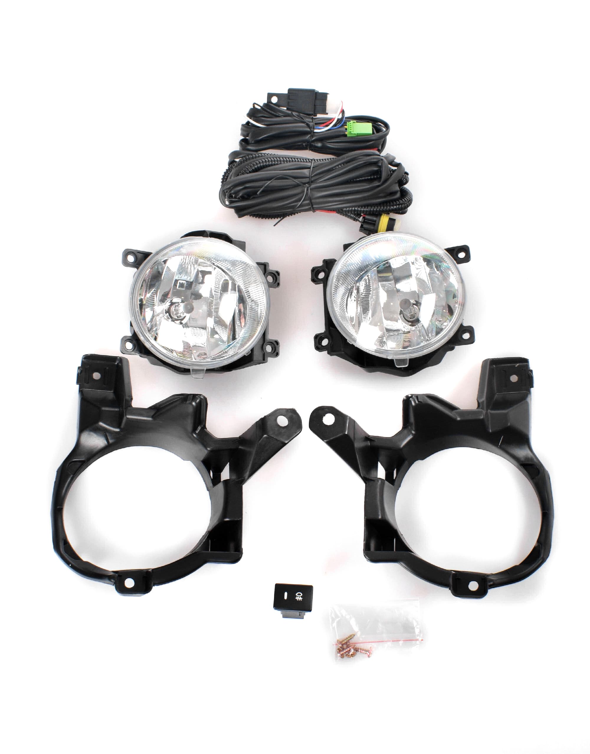 Full Set Fog Light Spot Driving Lamp KIT A For Toyota RAV4 40 Series