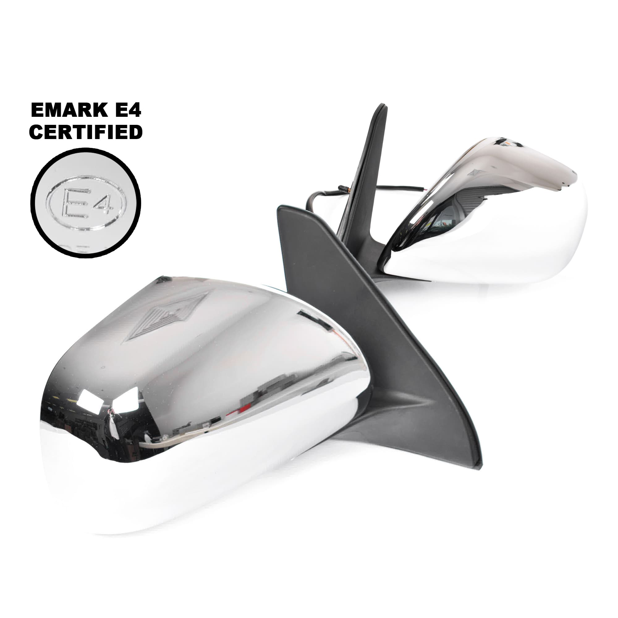 TYC Pair L+R Electric Door Mirror CHR Toyota Landcruiser Prado J120 02~09 *Emark
