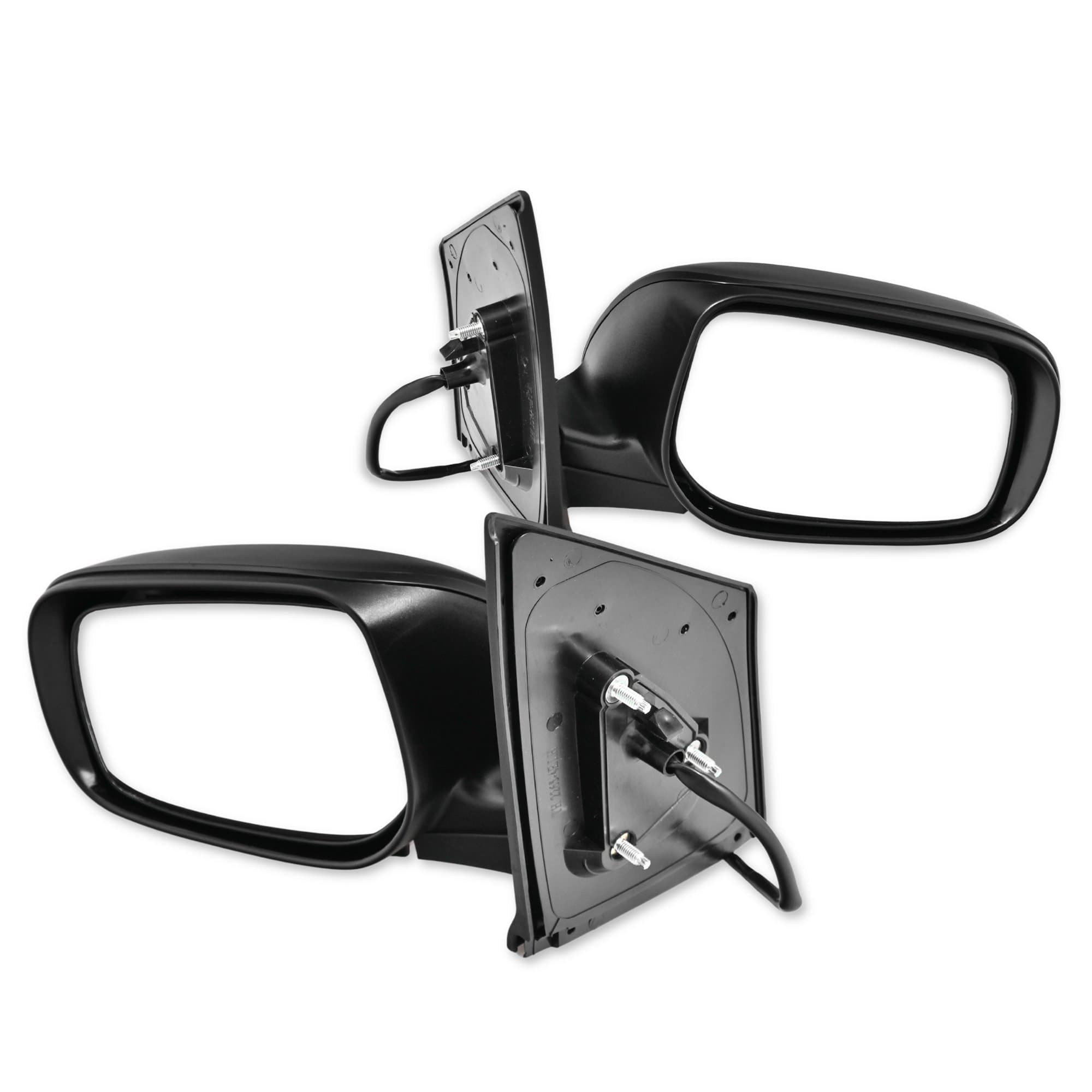 TYC Pair LH+RH Door Mirror Wth Light For Toyota Yaris NCP93 Sedan 08~17 *Emark view 2