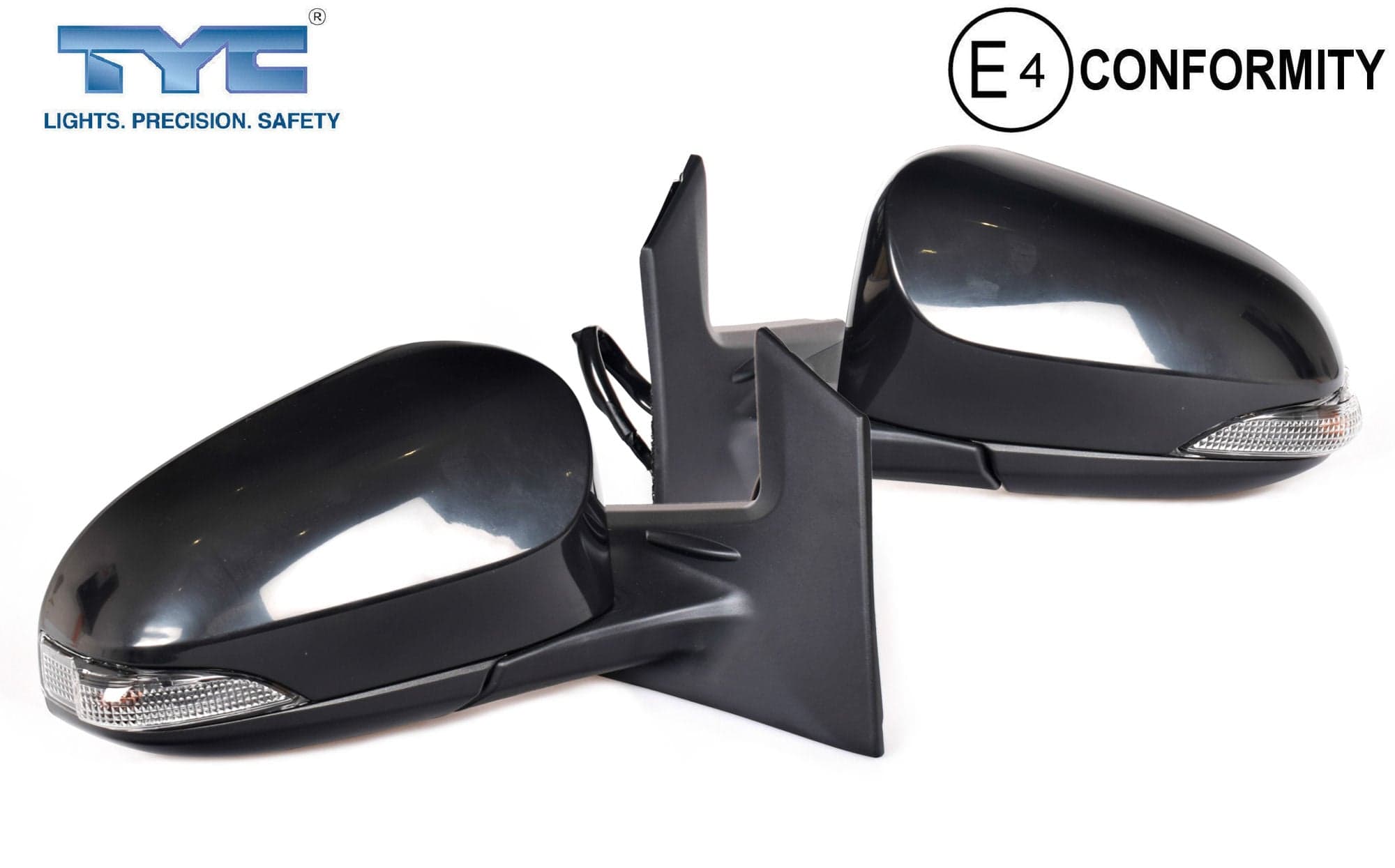 Pair of LH+RH Electric Door Mirror For Toyota Prius C Hatch 2011~2020 (5 Pins)