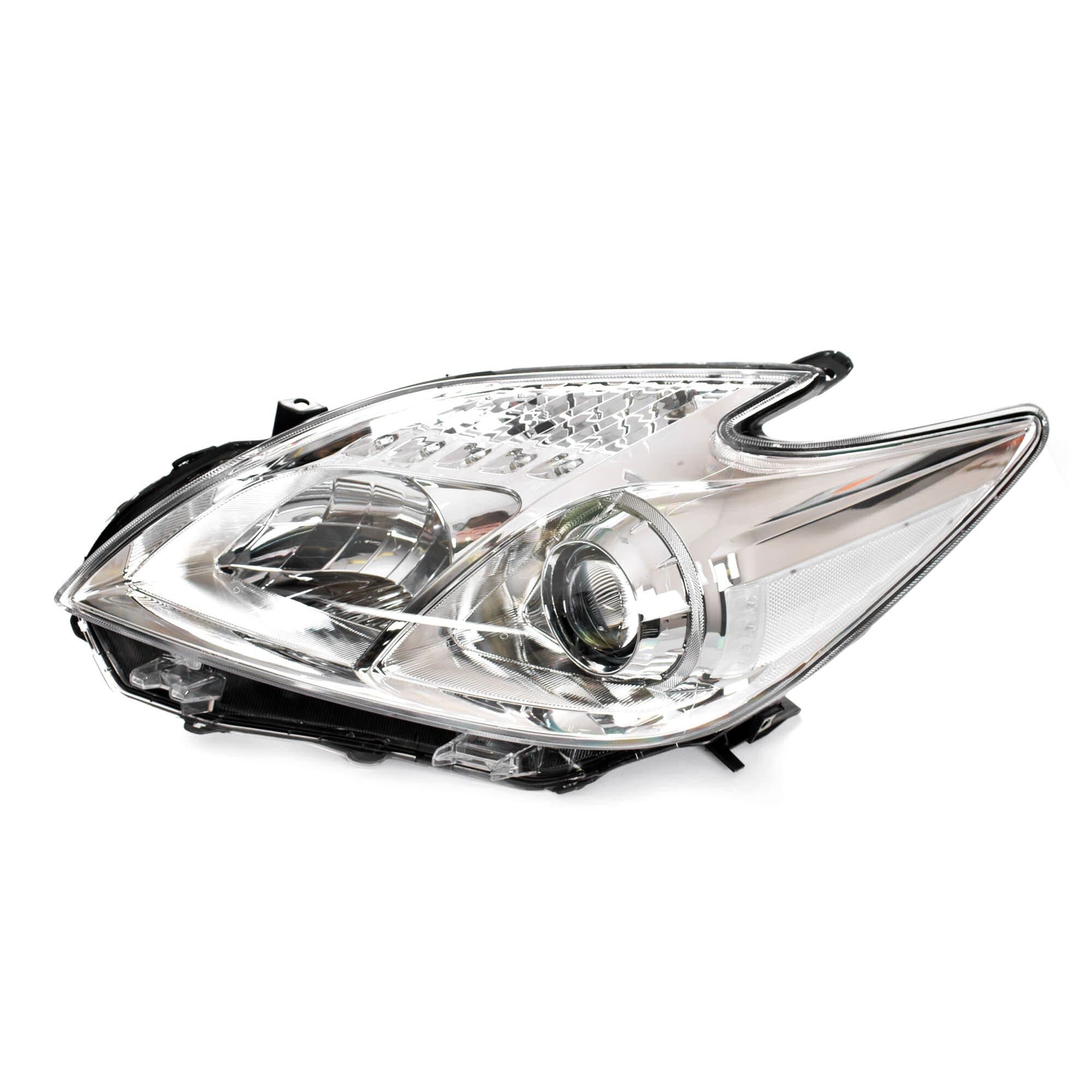 TYC LH Left Head Light Lamp Bright Chrome For Toyota Prius ZVW30 11~16 *Emark
