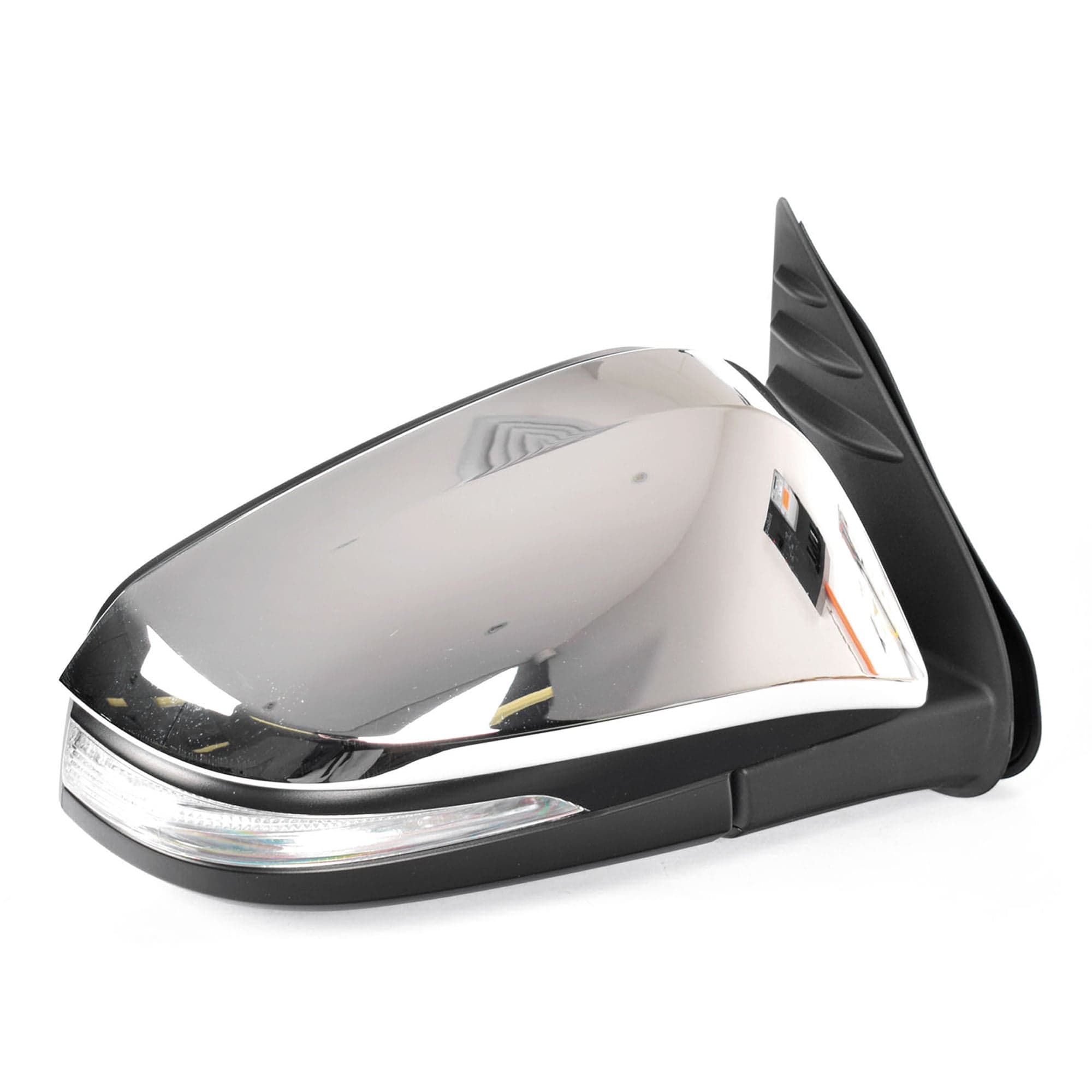 RH RHS Right Hand Electric Door Mirror Chrome LED For Toyota Hilux 15~25 2WD 4WD