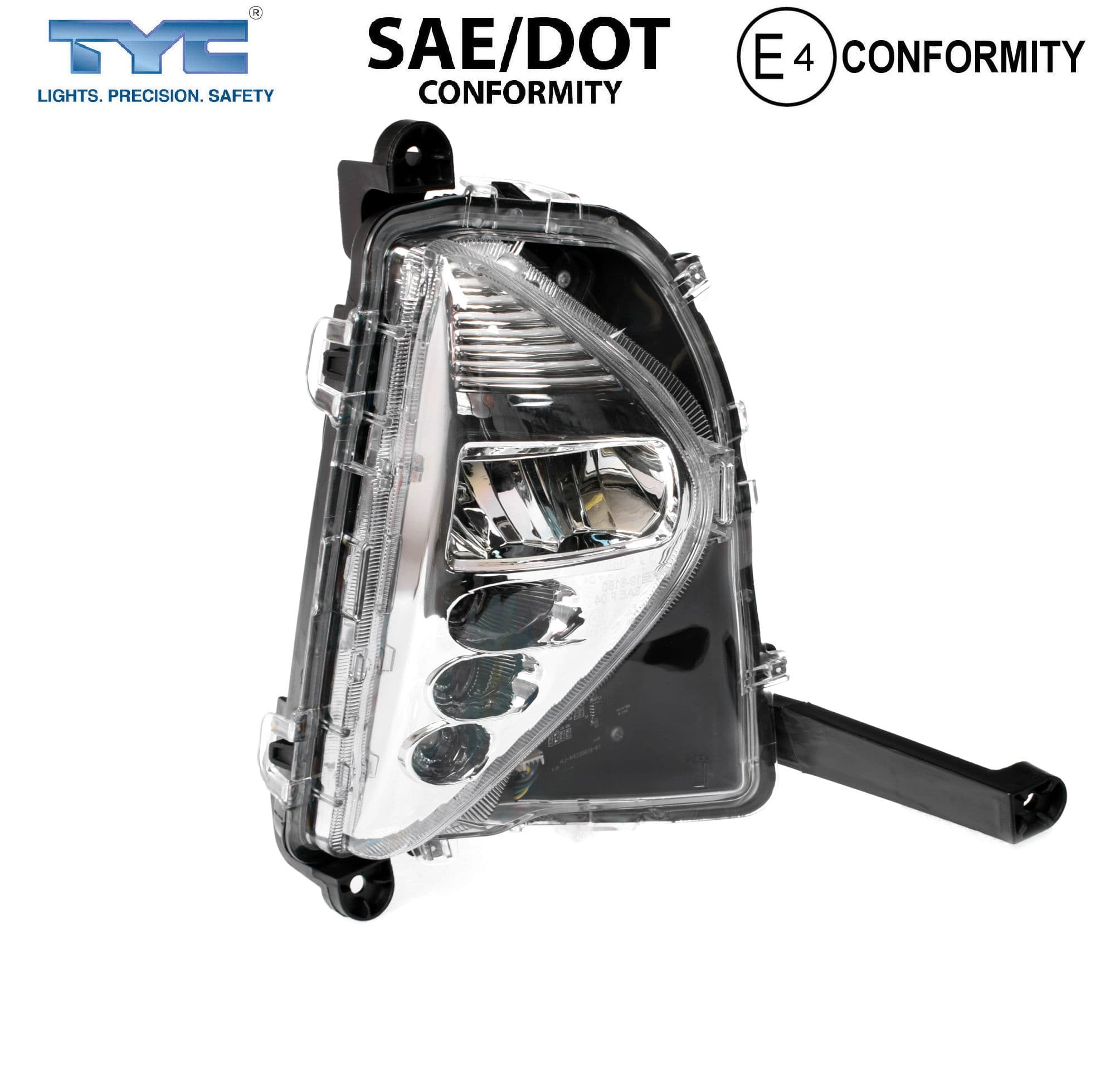 RH Right Fog Light Spot Driving Light LED DRL For Toyota Prius ZVW50