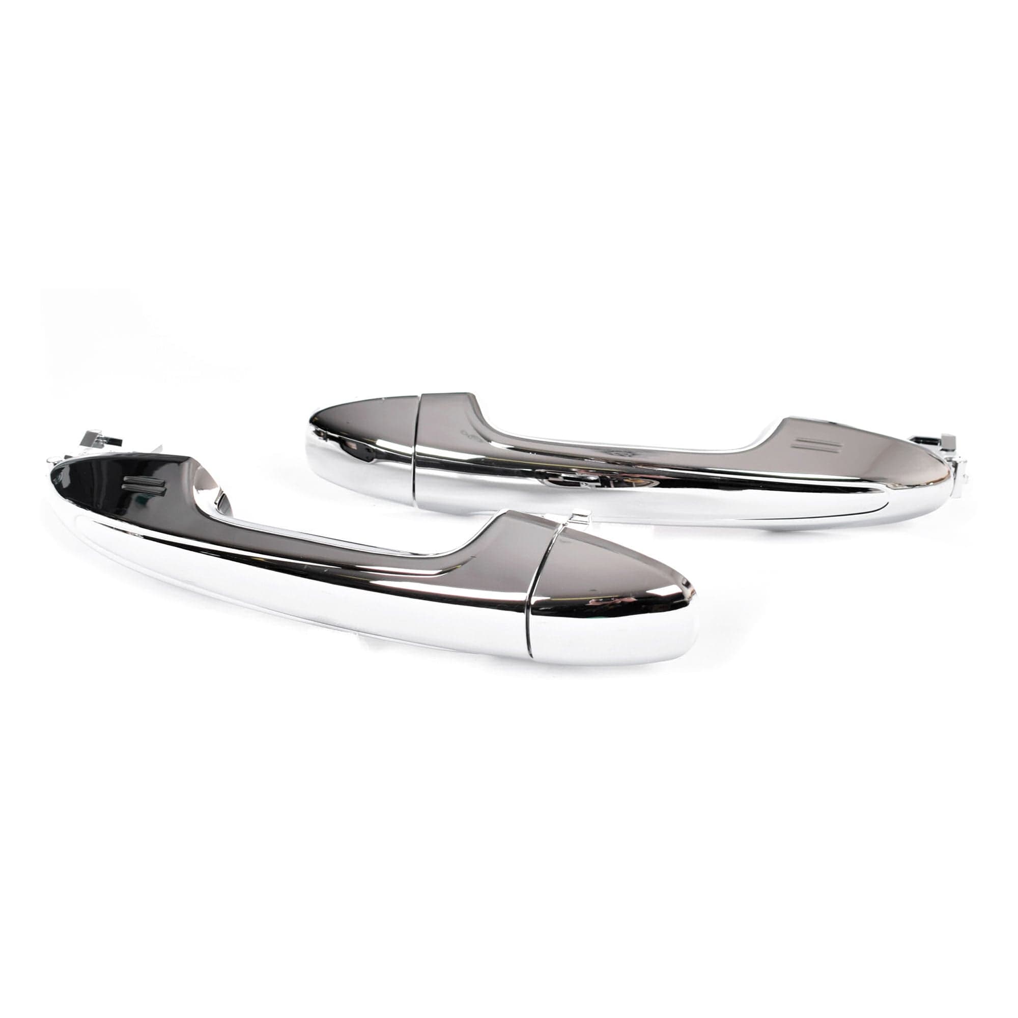 Set Pair of LH+RH REAR Outer Door Handle (CHR) For Toyota Hilux / RAV4