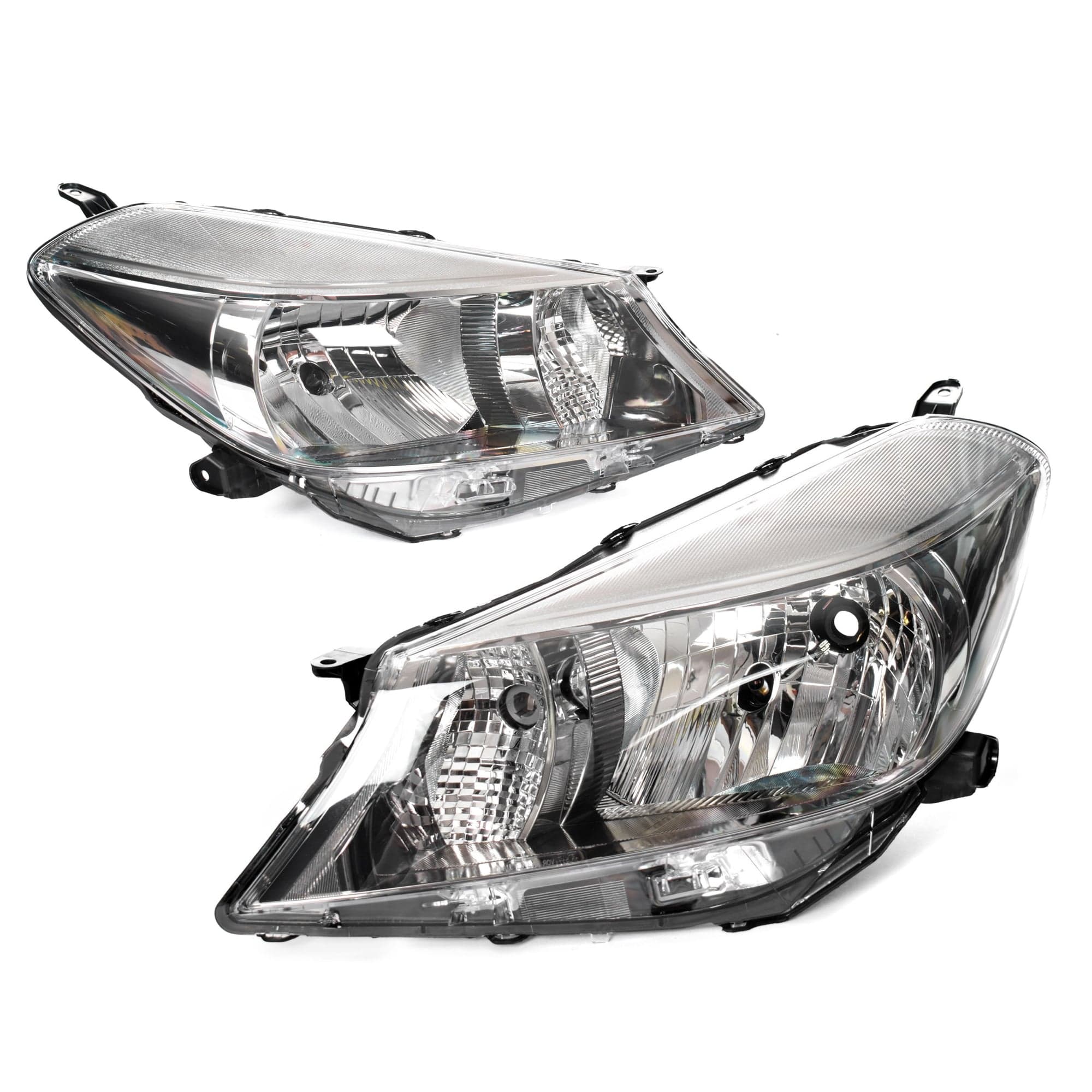 TYC Pair LH+RH Head Light Lamp For Toyota Yaris NCP130 Hatch 11~14 *Emark