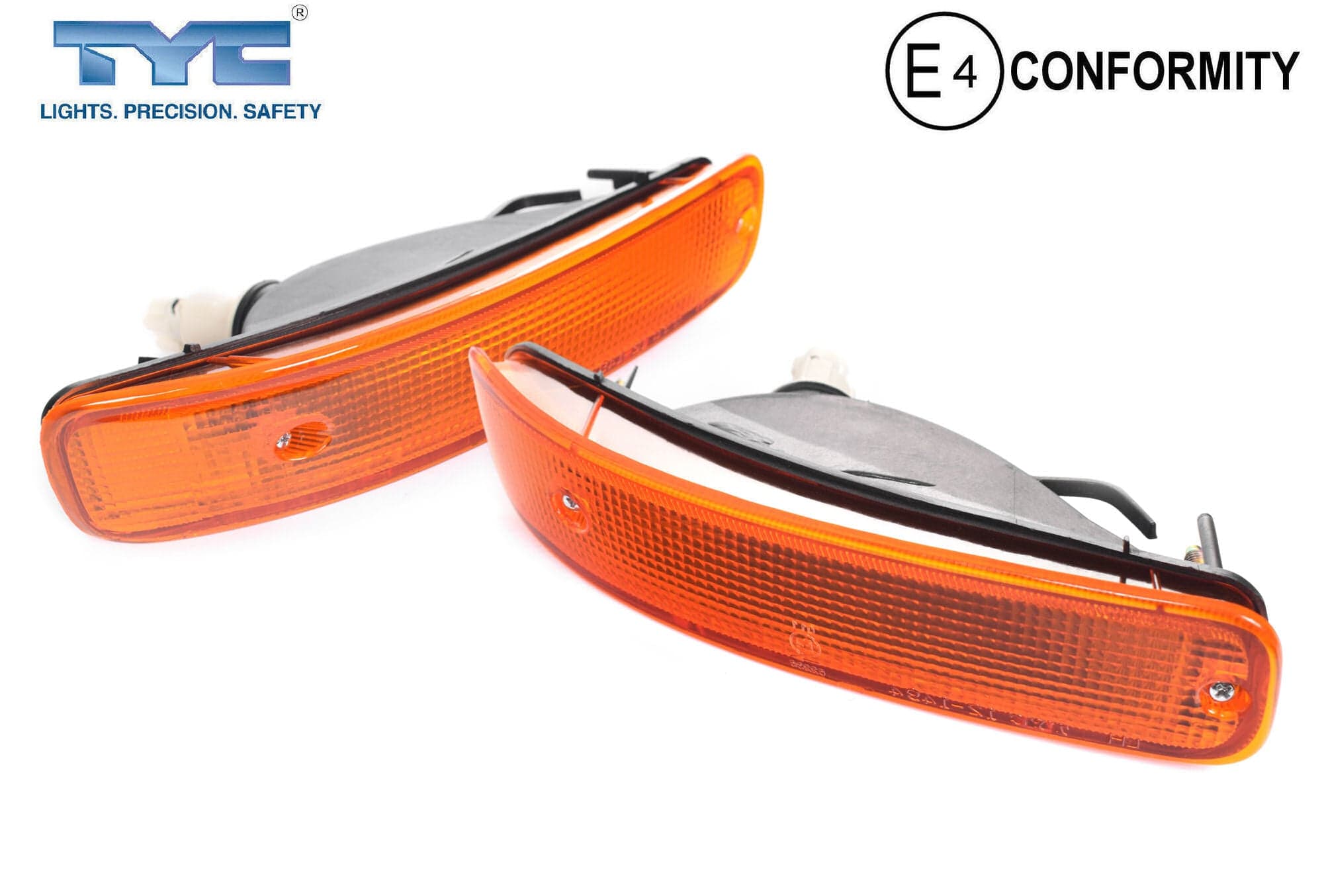 Pair LH+RH Bar Light Indicator Lamp Amber For Toyota Corolla AE92 AE94 1991~1994
