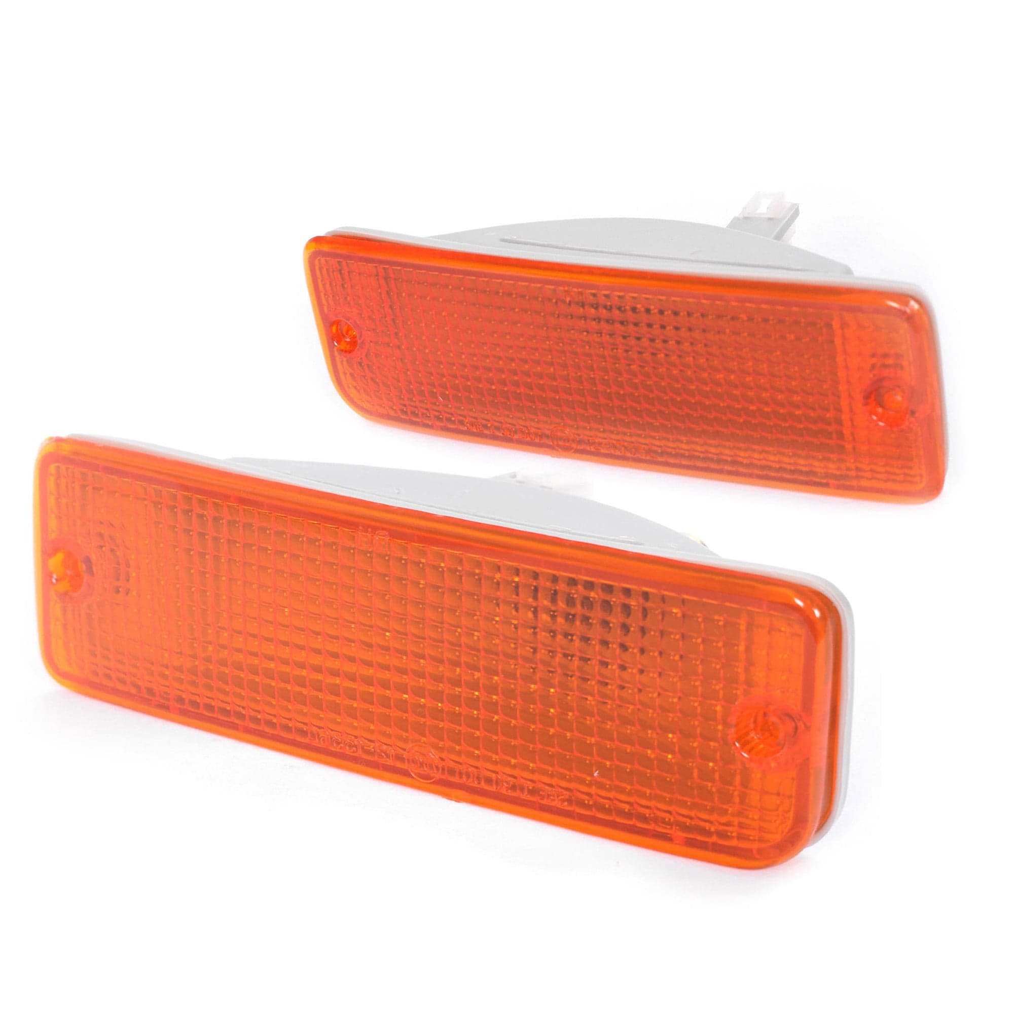 Set Pair LH+RH Front Bumper Lamp Bar Light Indicator For Toyota Hilux 88~97