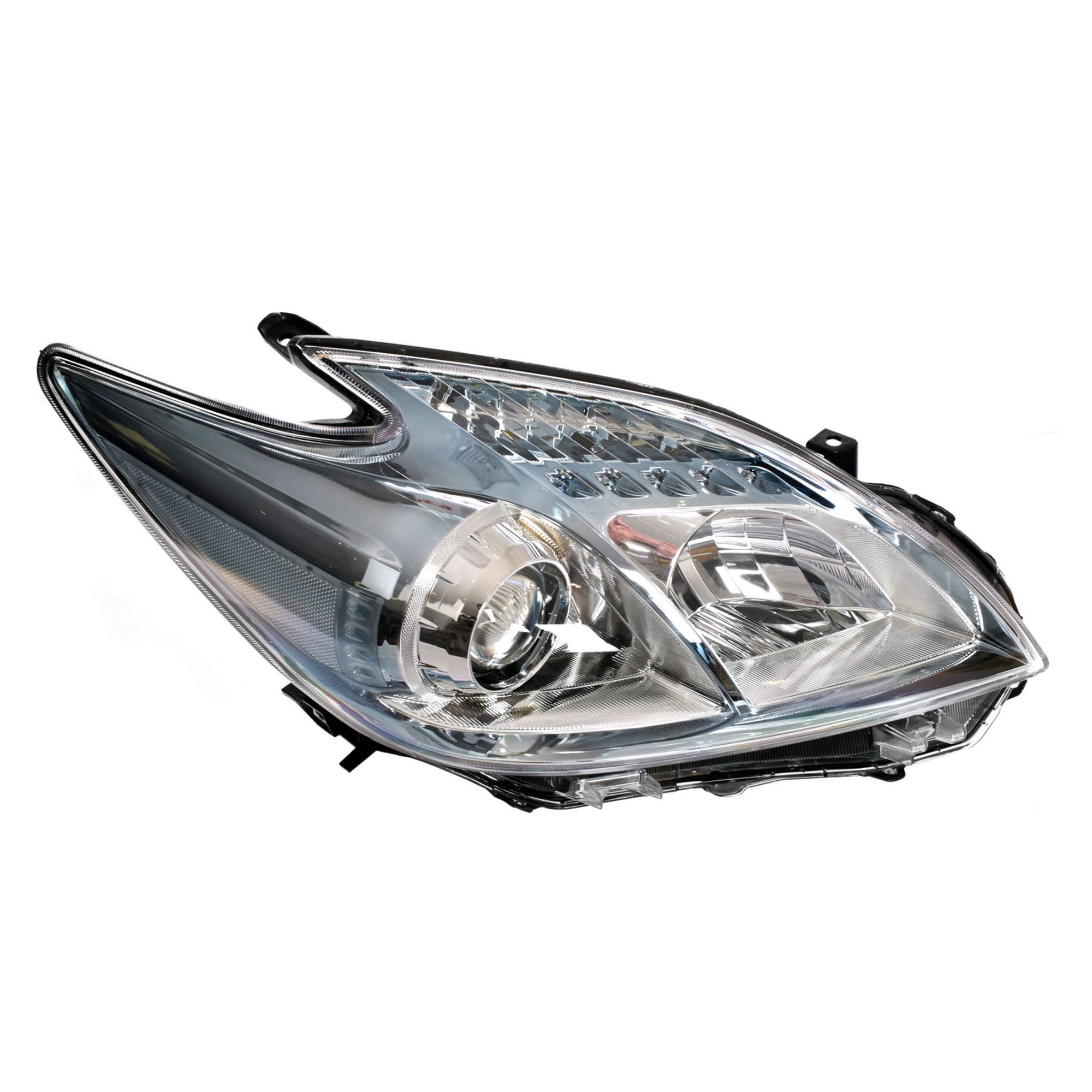 TYC RH Right Head Light Lamp Bluish Chrome For Toyota Prius ZVW30 09~11 *Emark