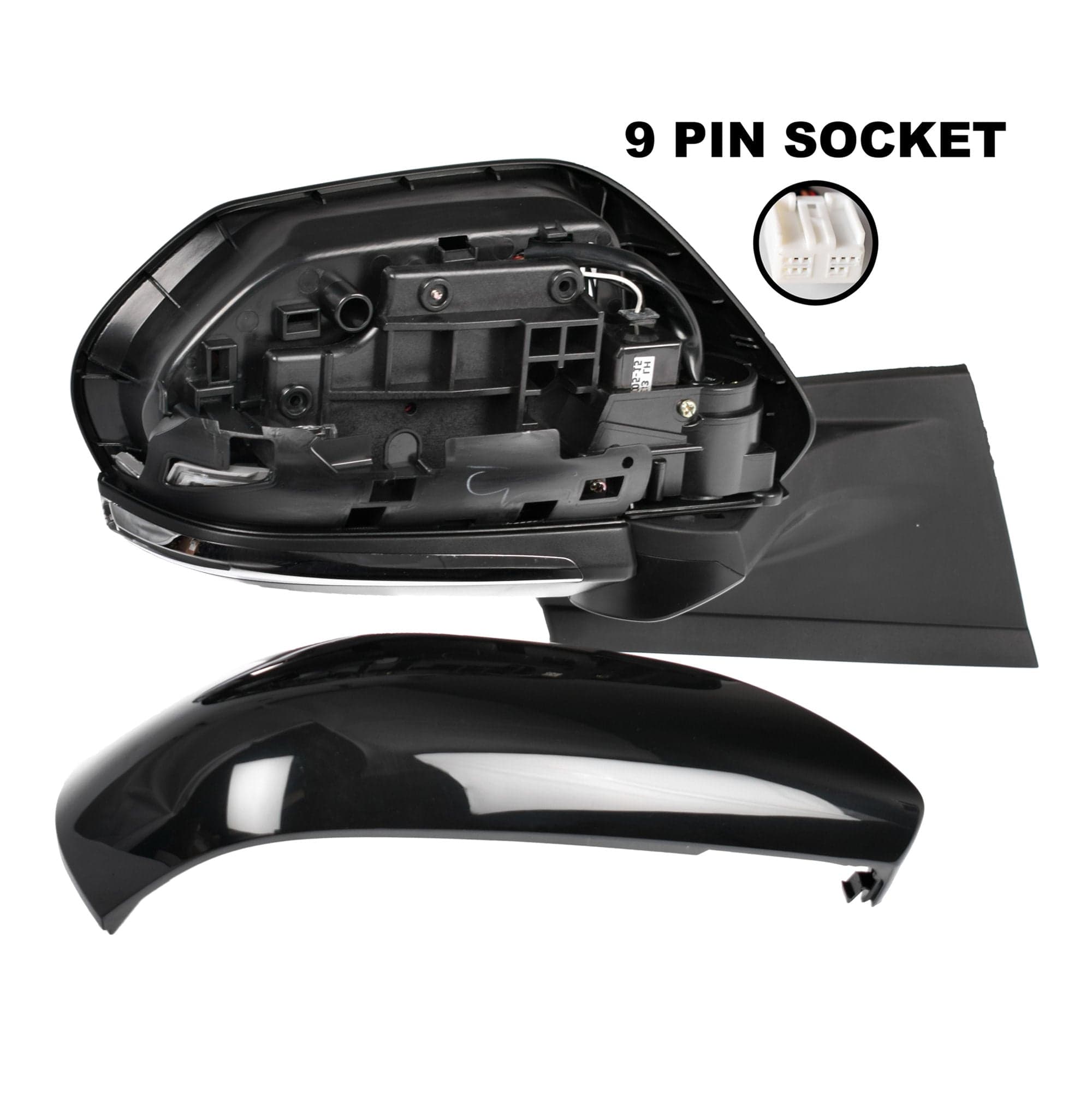 RH Right Hand Electric Door Mirror 9 Pin For Toyota Prius ZVW50 Hatch