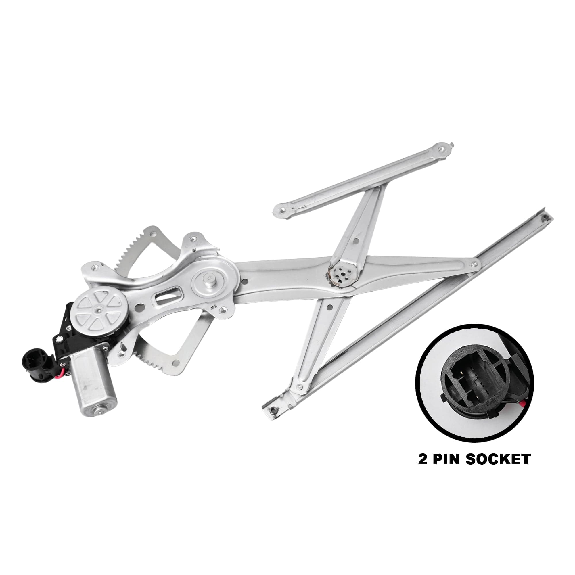 FRONT LH Left Electric Window Regulator 2 Pin Motor For Toyota Hilux