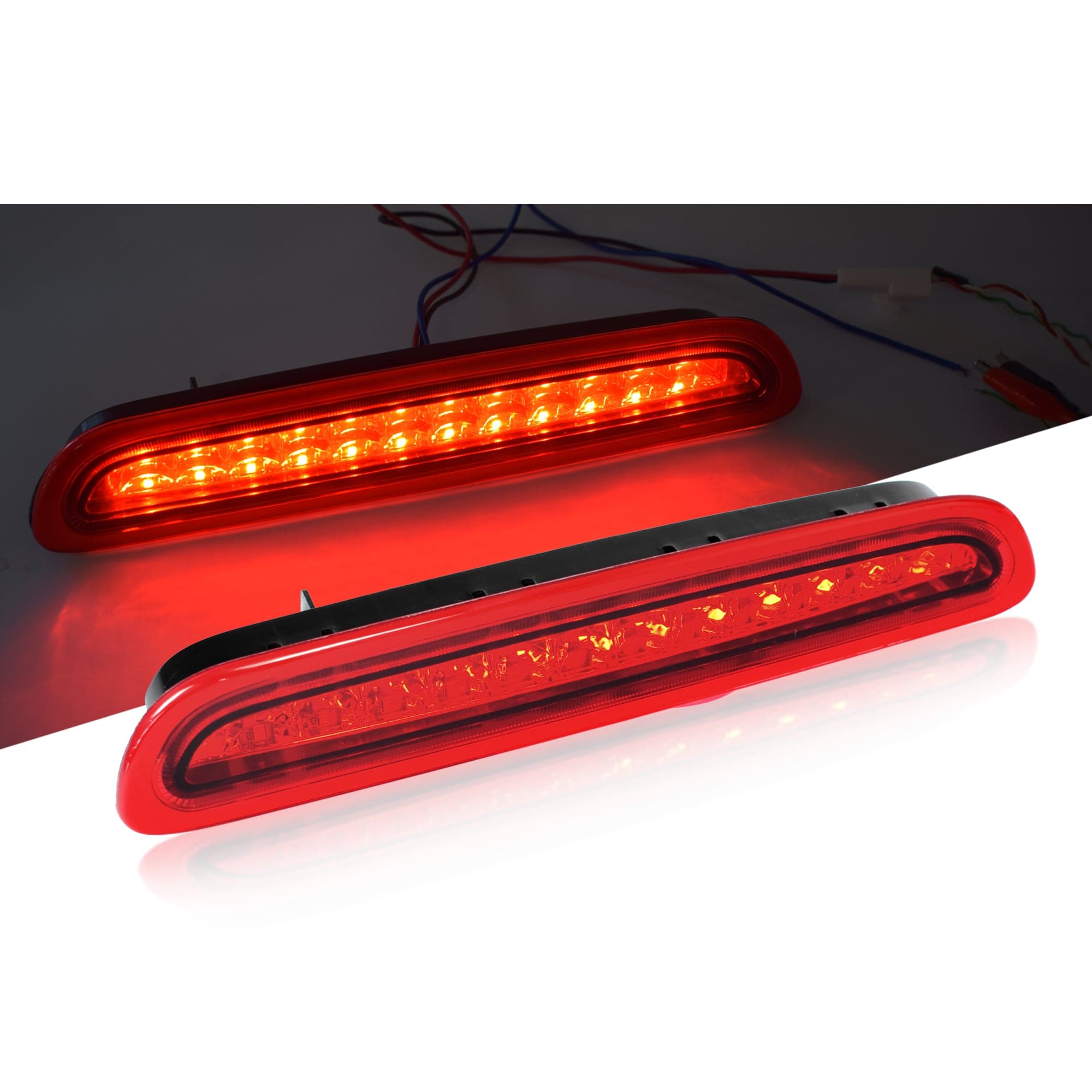 1 x LED Tailgate Tail Light 3rd Brake Lamp (Red) For Toyota Hiace Van Bus 05~13