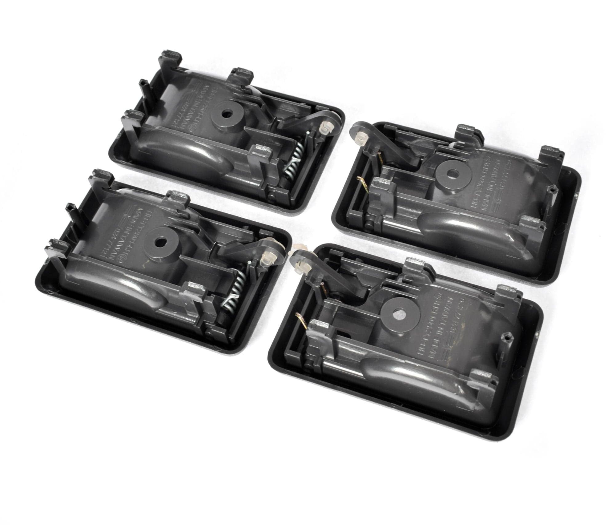 Set of 4 Pcs Inner Door Handle Grey For Toyota Landcruiser / Hilux / Hiace / Cor view 2