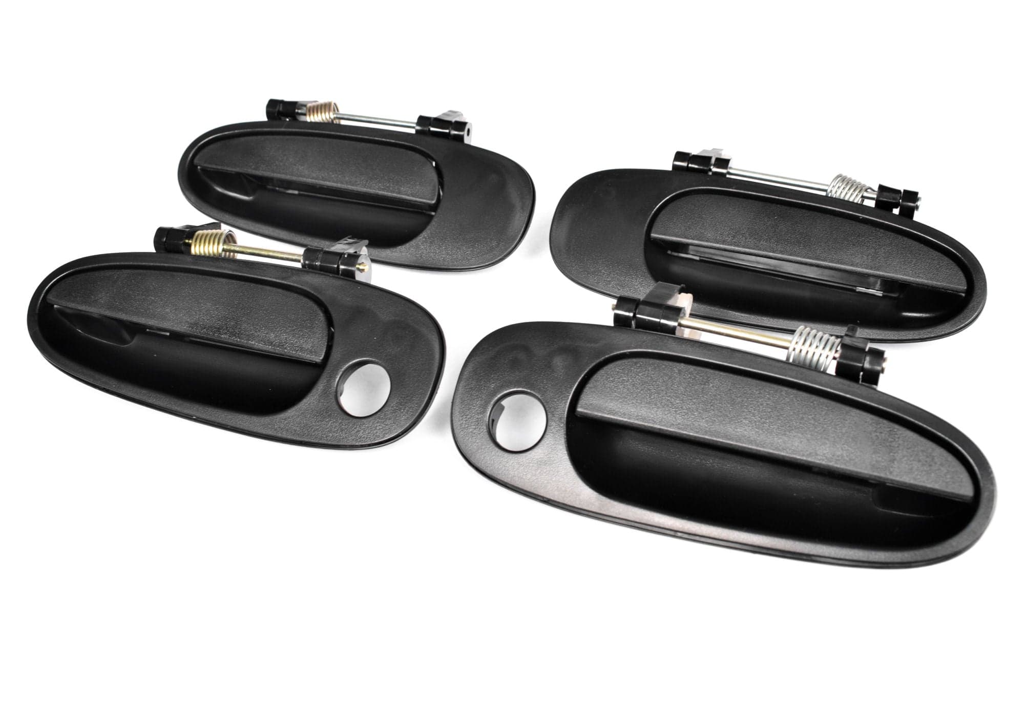 Set of 4 Pcs Outer Door Handle Black For Toyota Corolla AE101 AE102 1994~1999